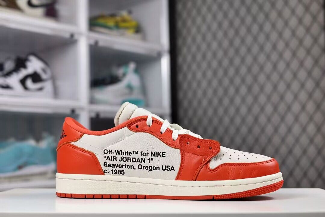 O*ff-W*hite x Air Jordan 1 Low OG GOAT LOWS AJ1