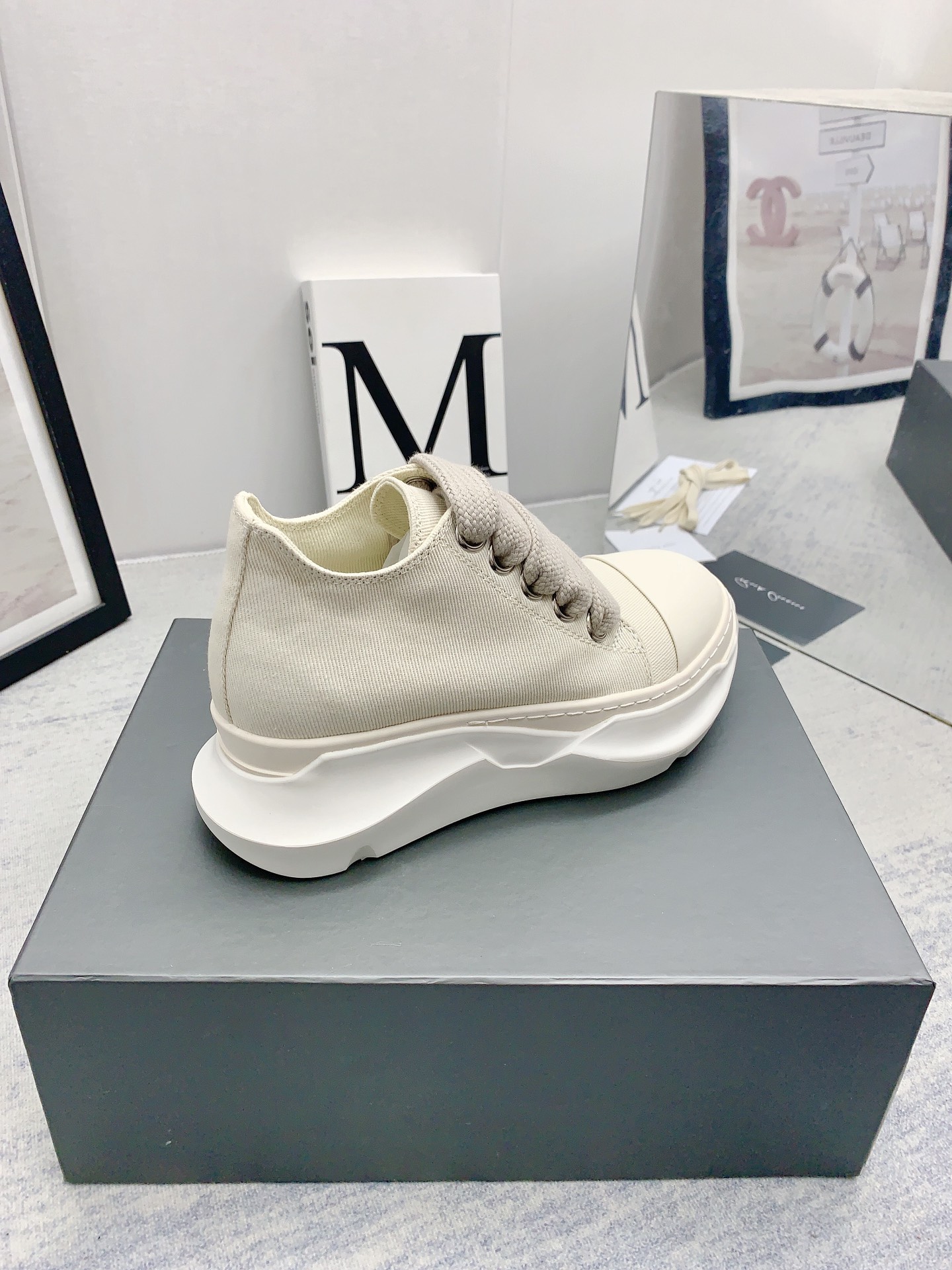 Men Women R*ick O*wens Top Sneaker