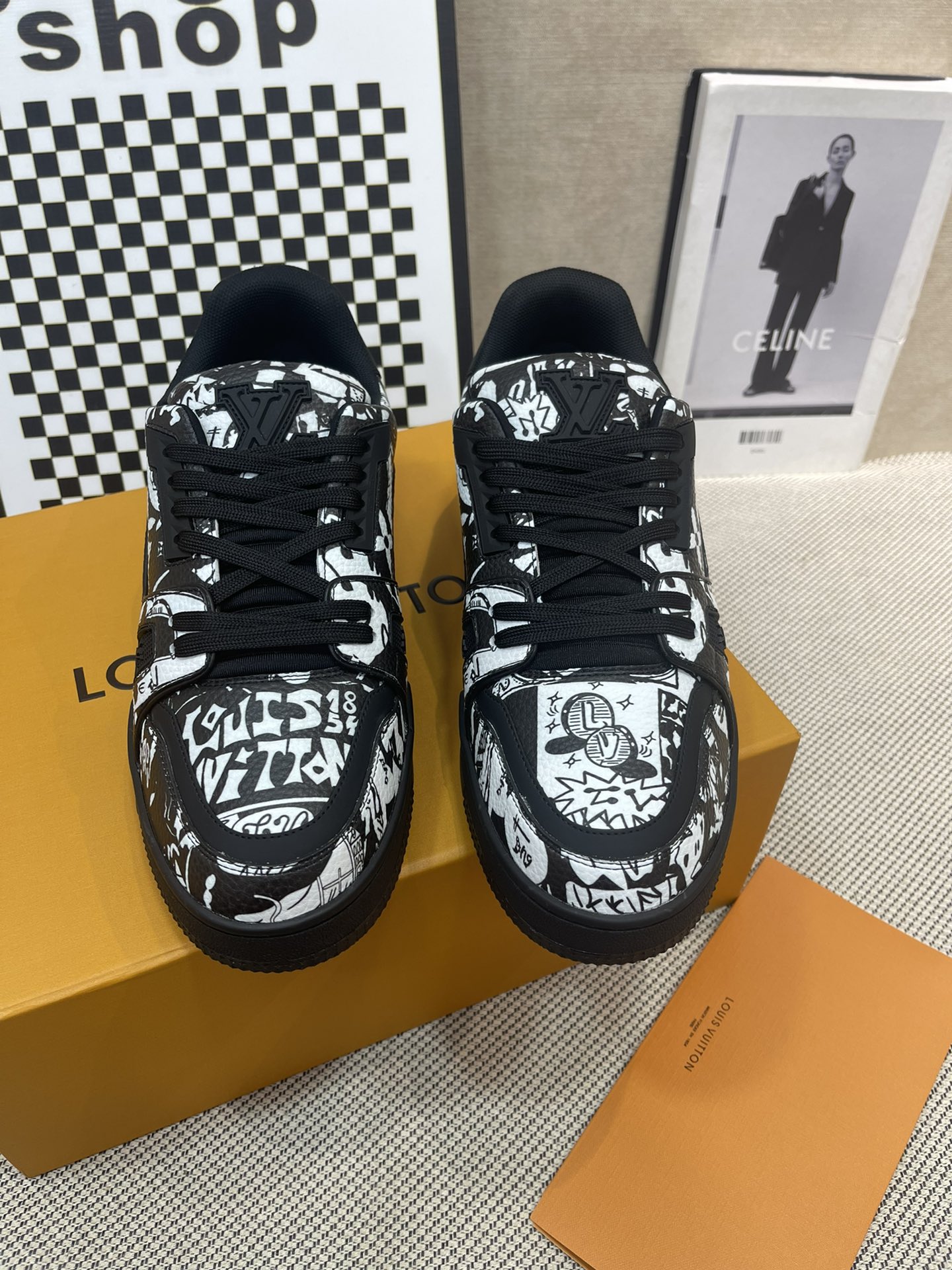 Men L*ouis V*uitton Top Sneaker Maikesneakers