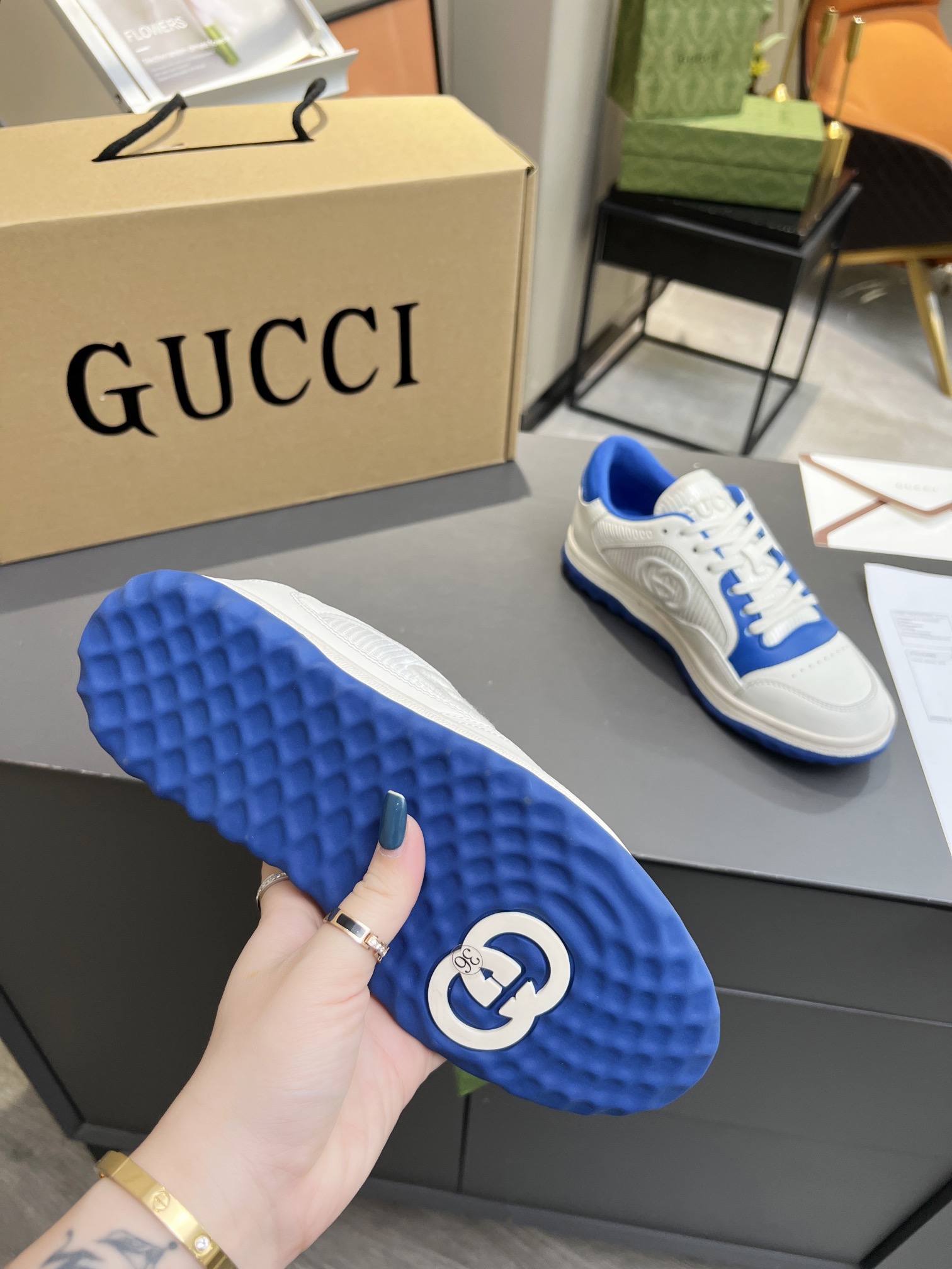 Men Women G*ucci Top Sneaker