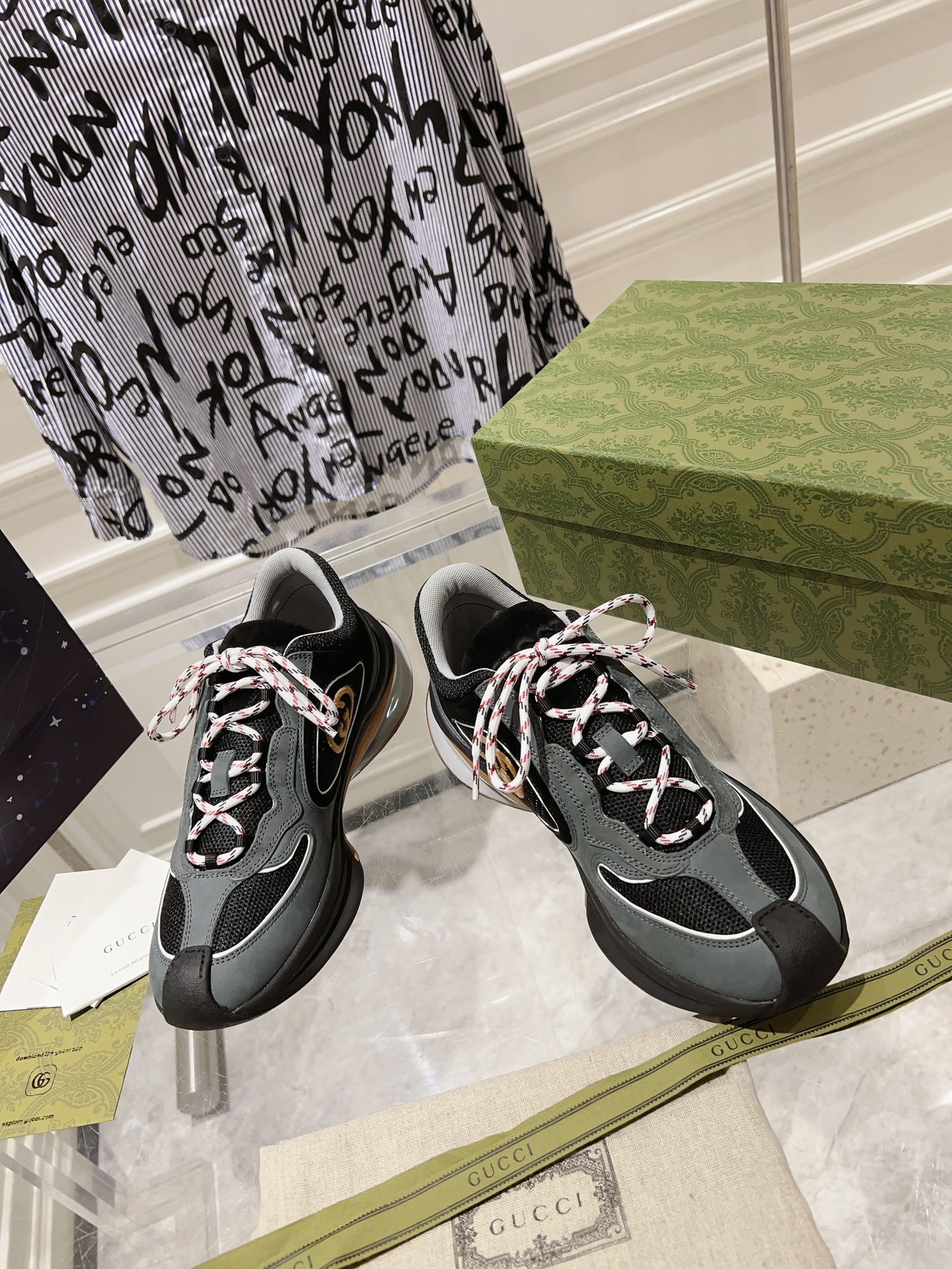 Men Women G*ucci Top Sneaker