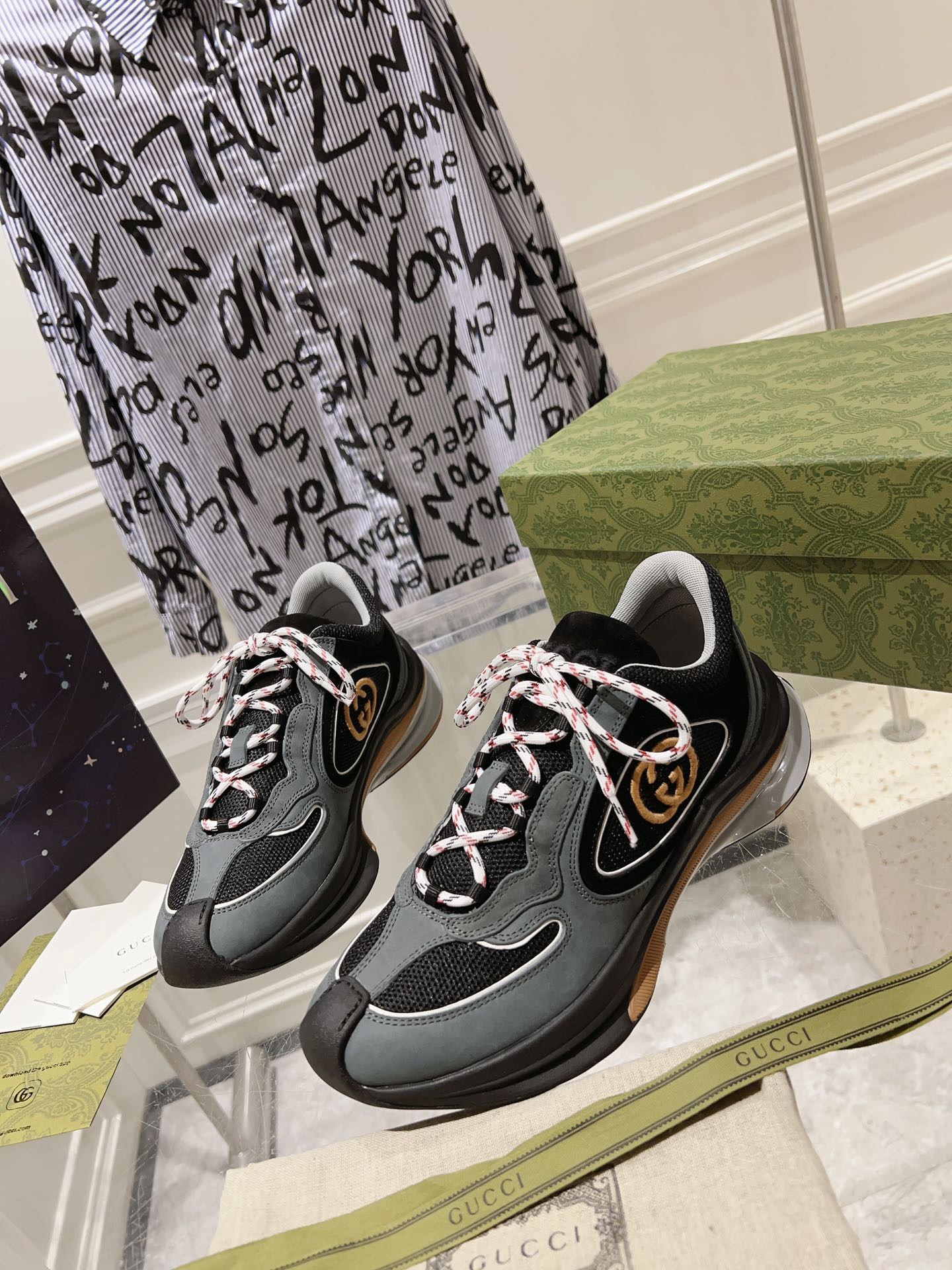 Men Women G*ucci Top Sneaker