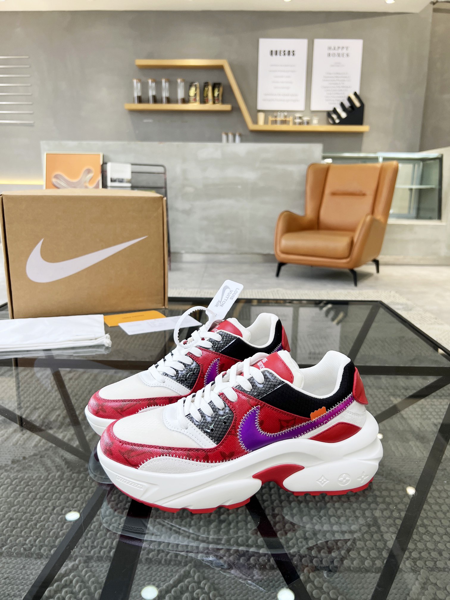 Men L*ouis V*uitton x NIKE Sneakers Maikesneakers