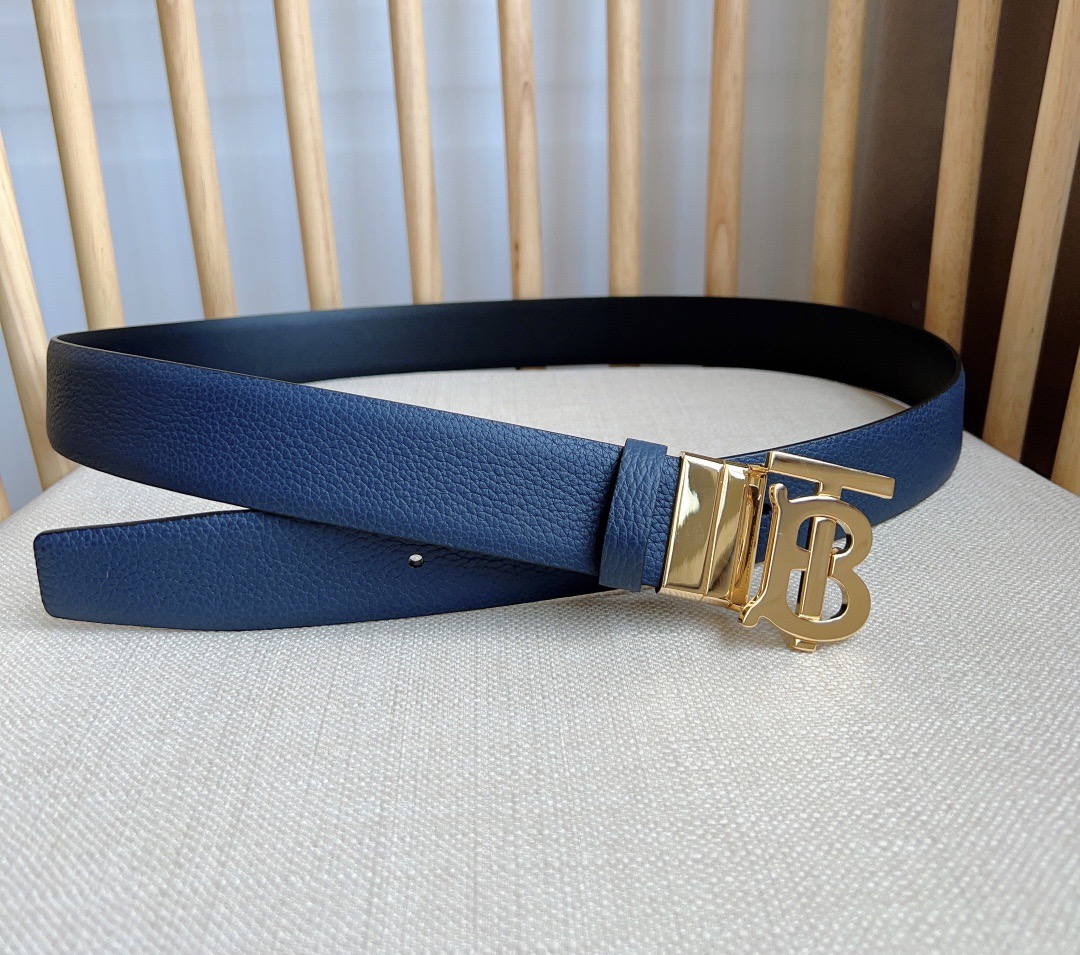 B.urberrry Belts Top Quality 35MM