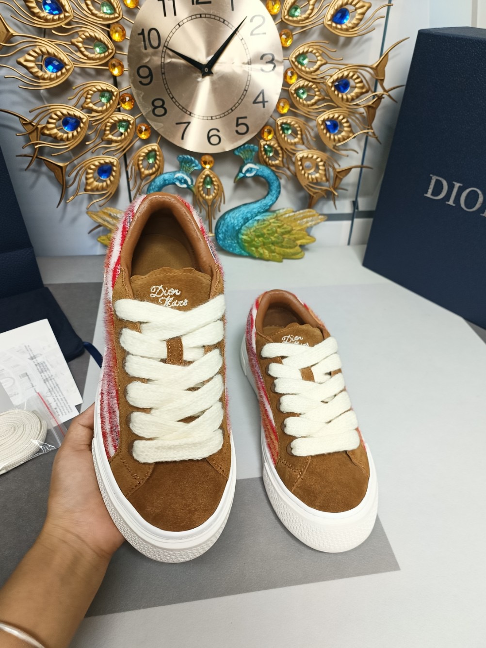 Men Women D*ior Top Sneaker