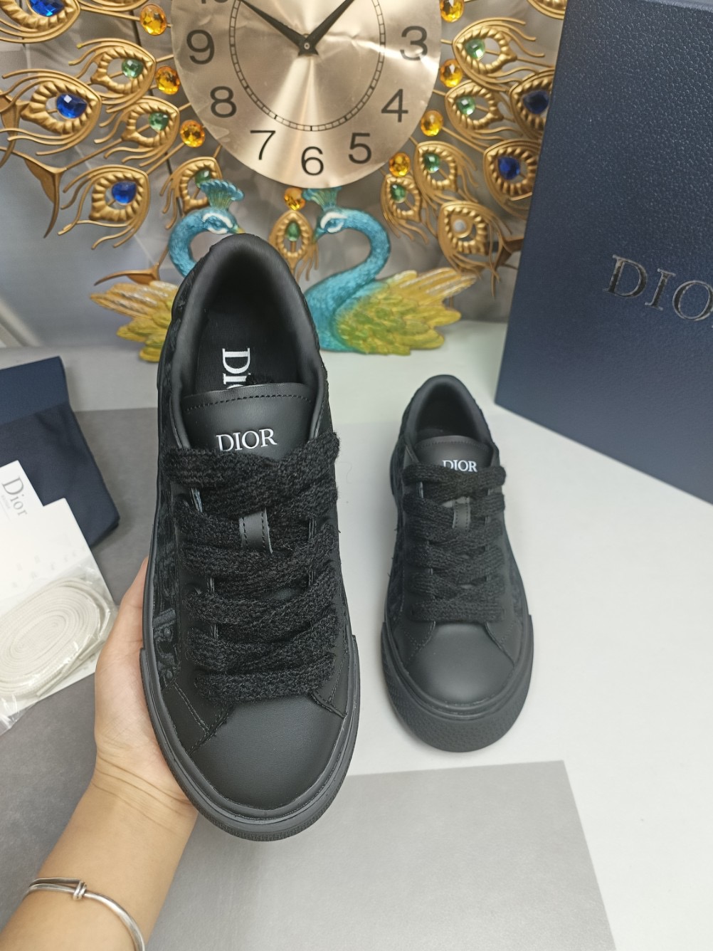 Men Women D*ior Top Sneaker