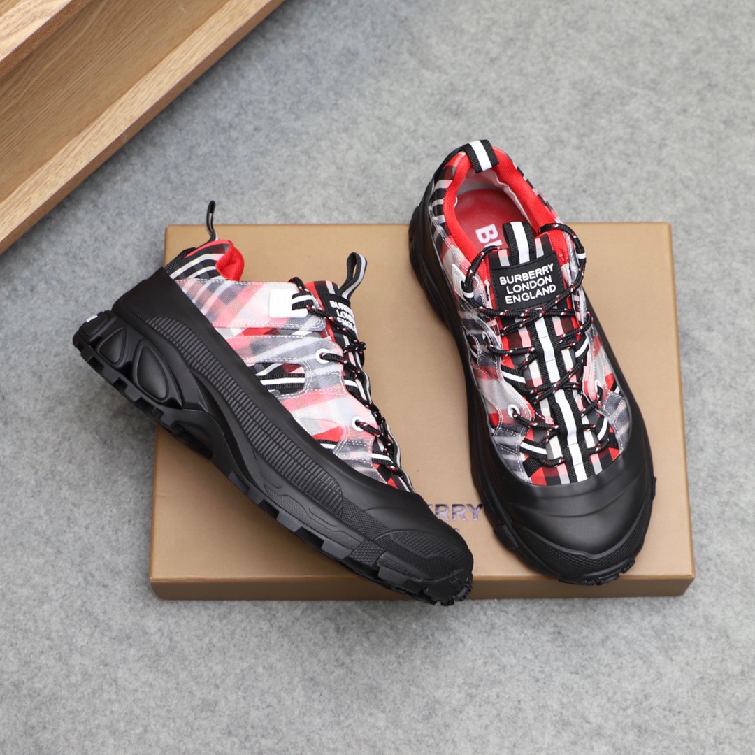 Men B*urberry Top Sneaker Maikesneakers