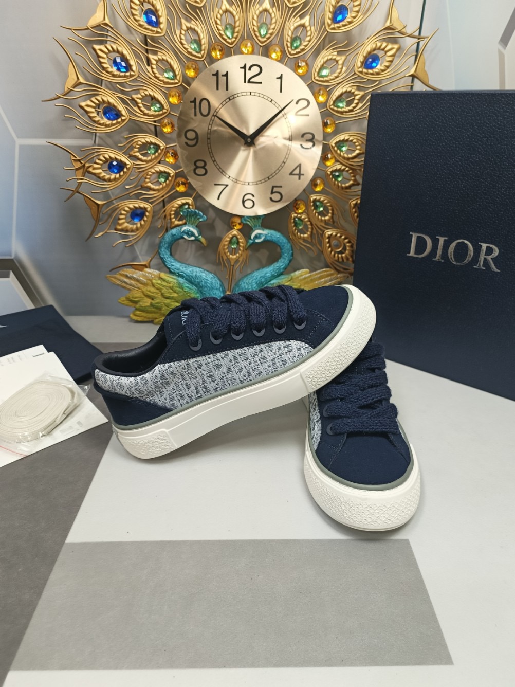 Men Women D*ior Top Sneaker