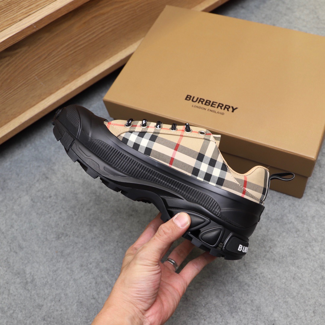 Men B*urberry Top Sneaker Maikesneakers