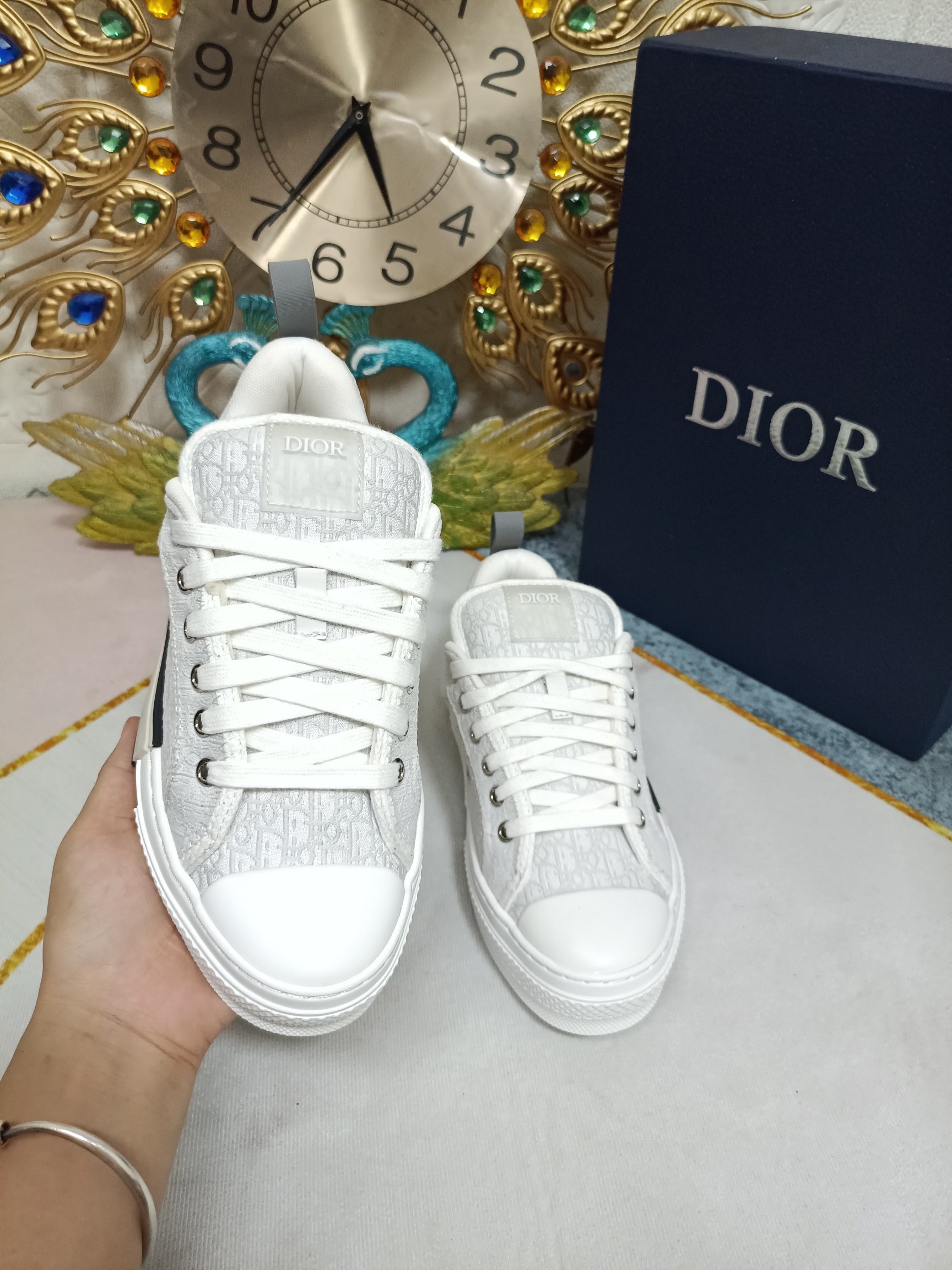Men Women D*ior Top Sneaker