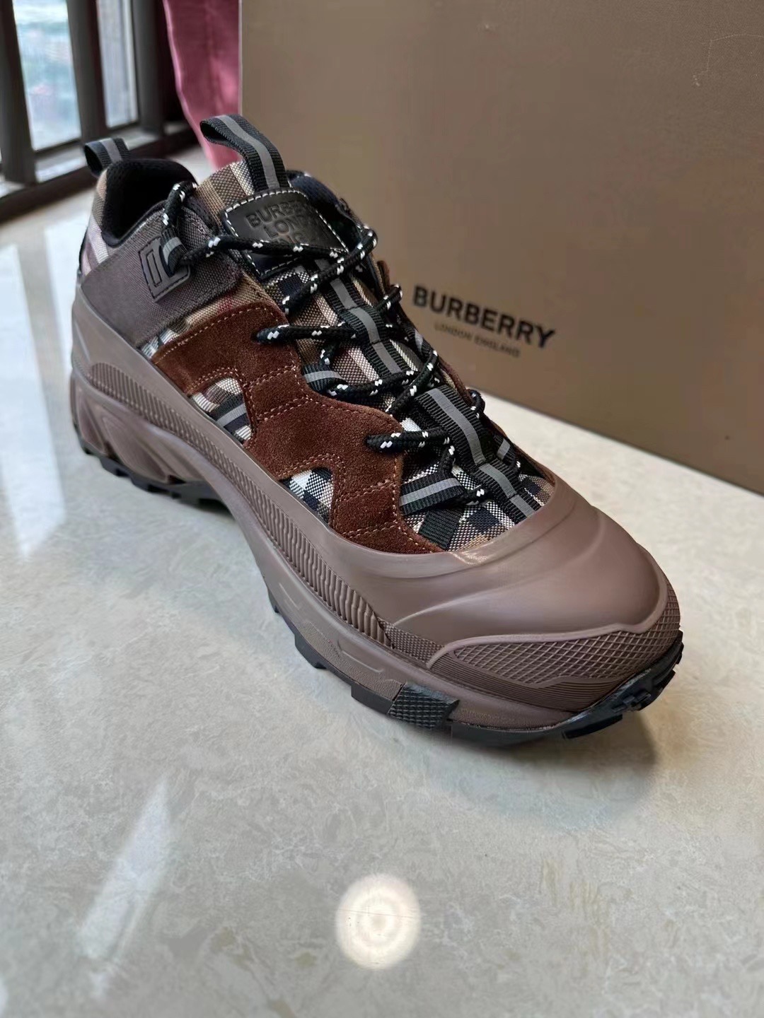 Men B*urberry Top Sneaker Maikesneakers