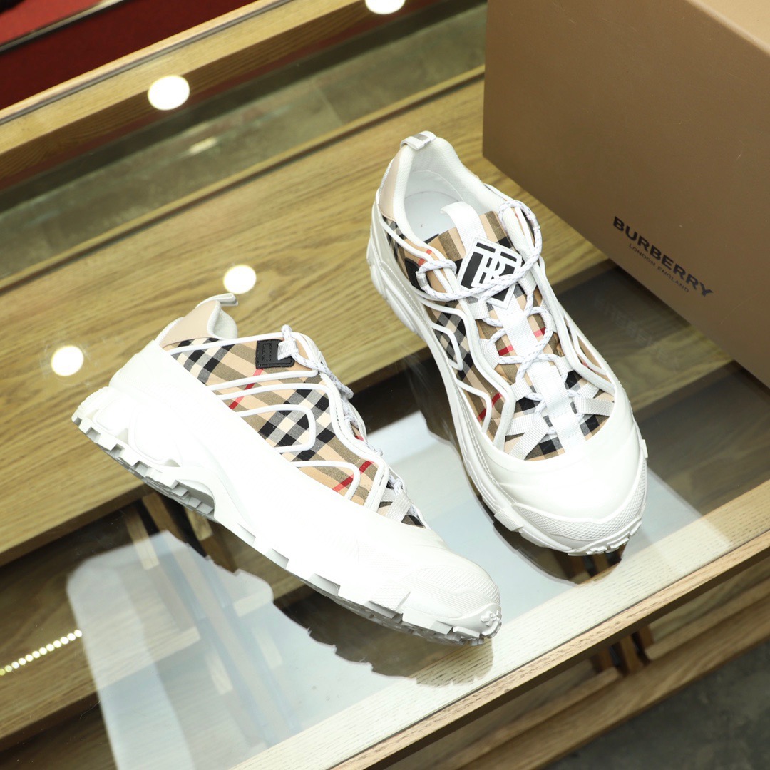 Men B*urberry Top Sneaker Maikesneakers