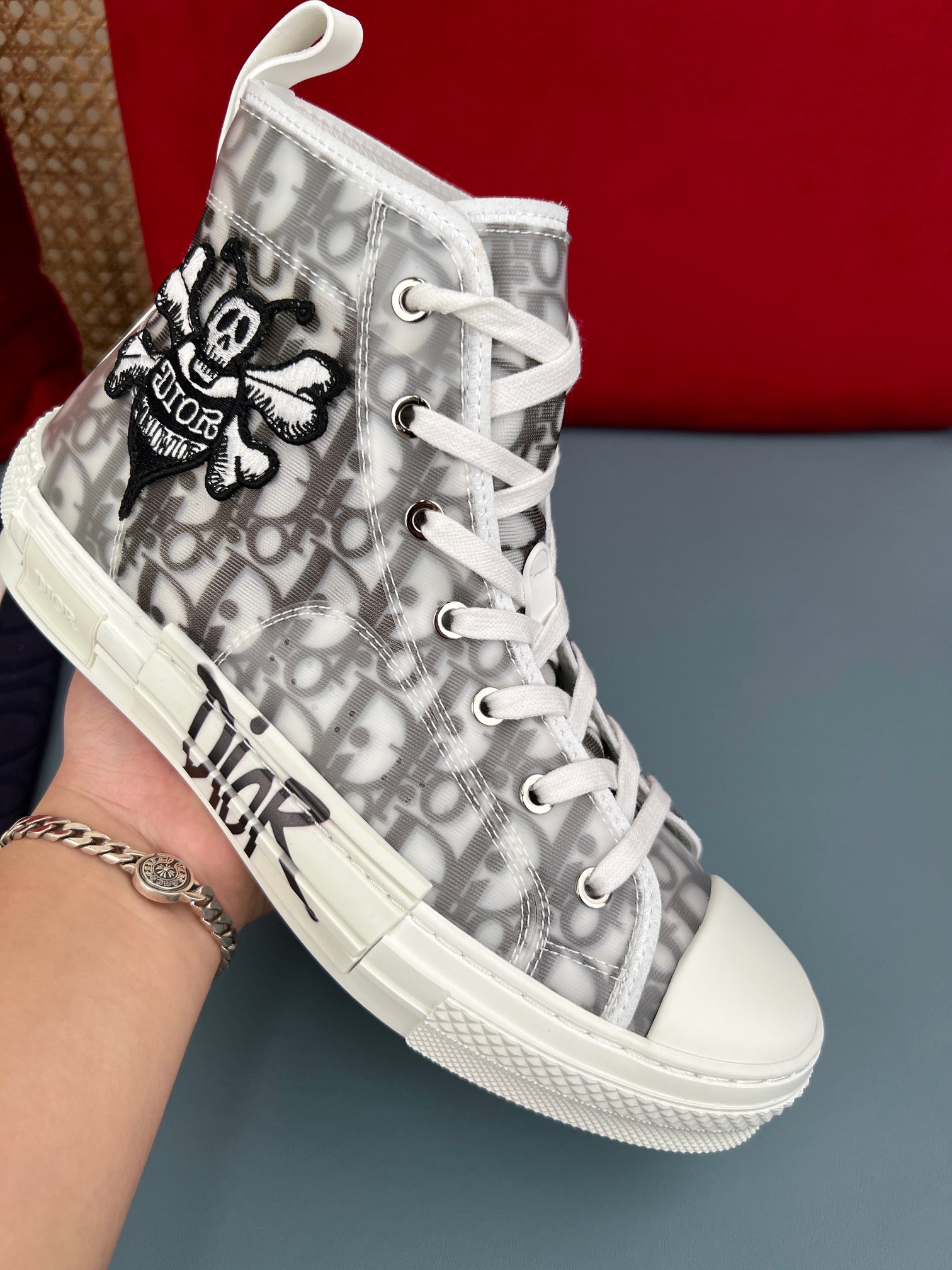 Men Women D*ior Top Sneaker