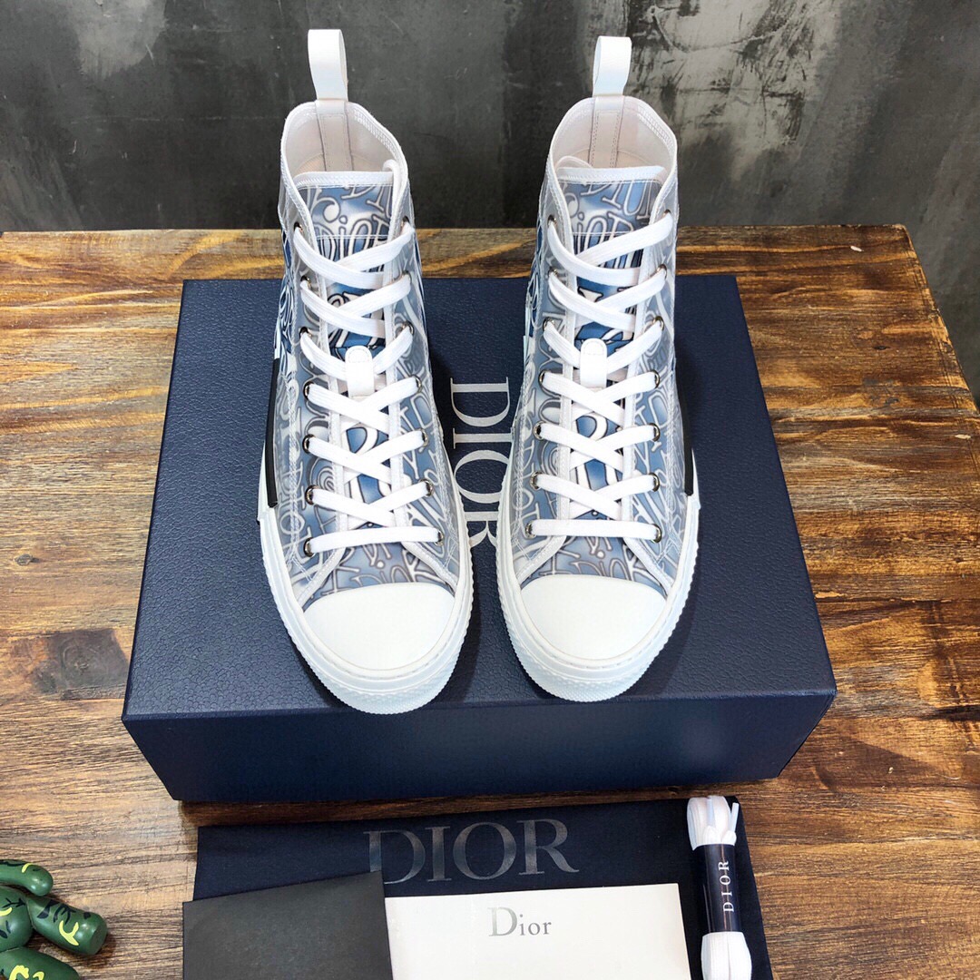 Men Women D*ior Top Sneaker