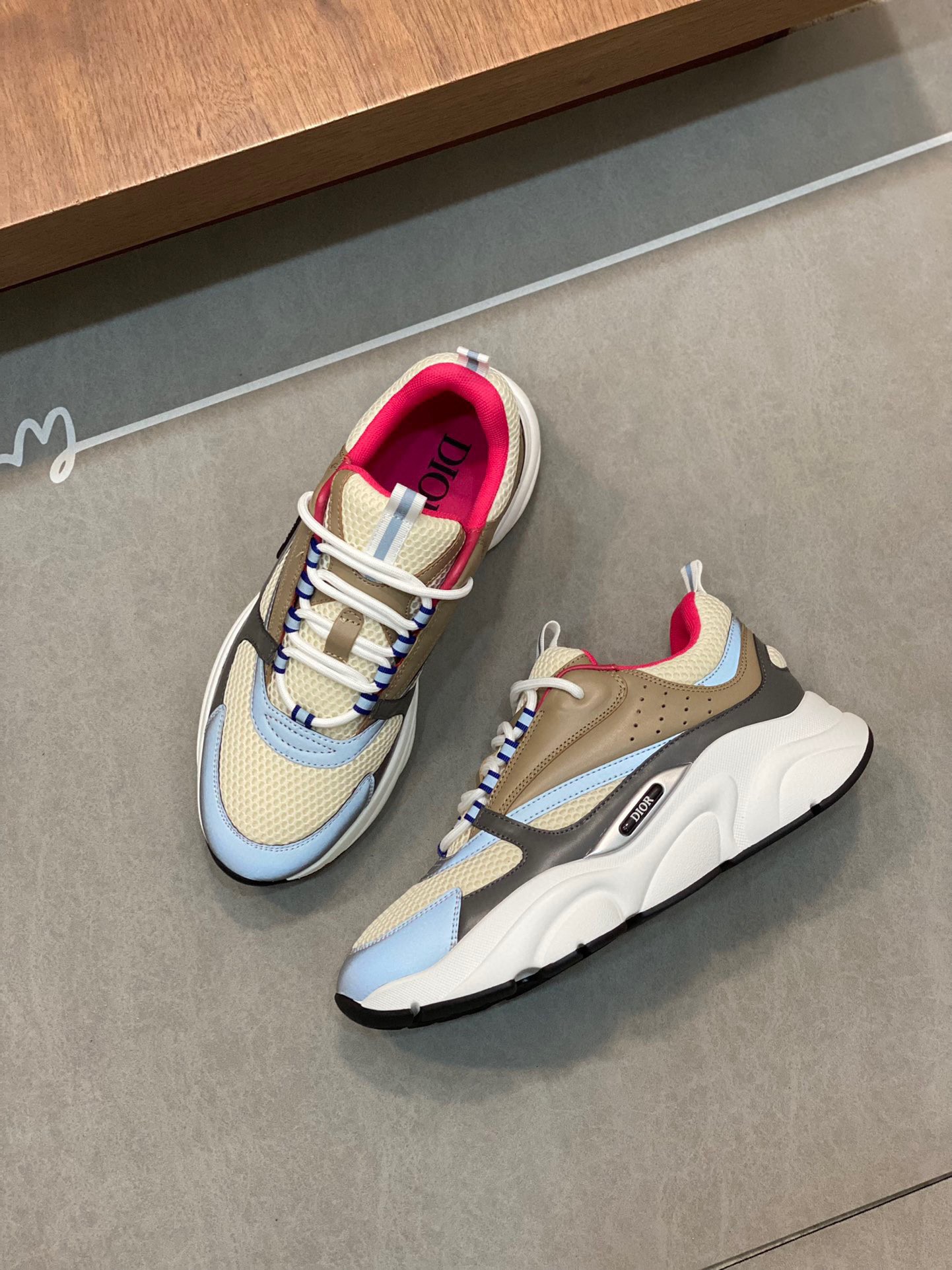 Men D*ior Top Sneaker