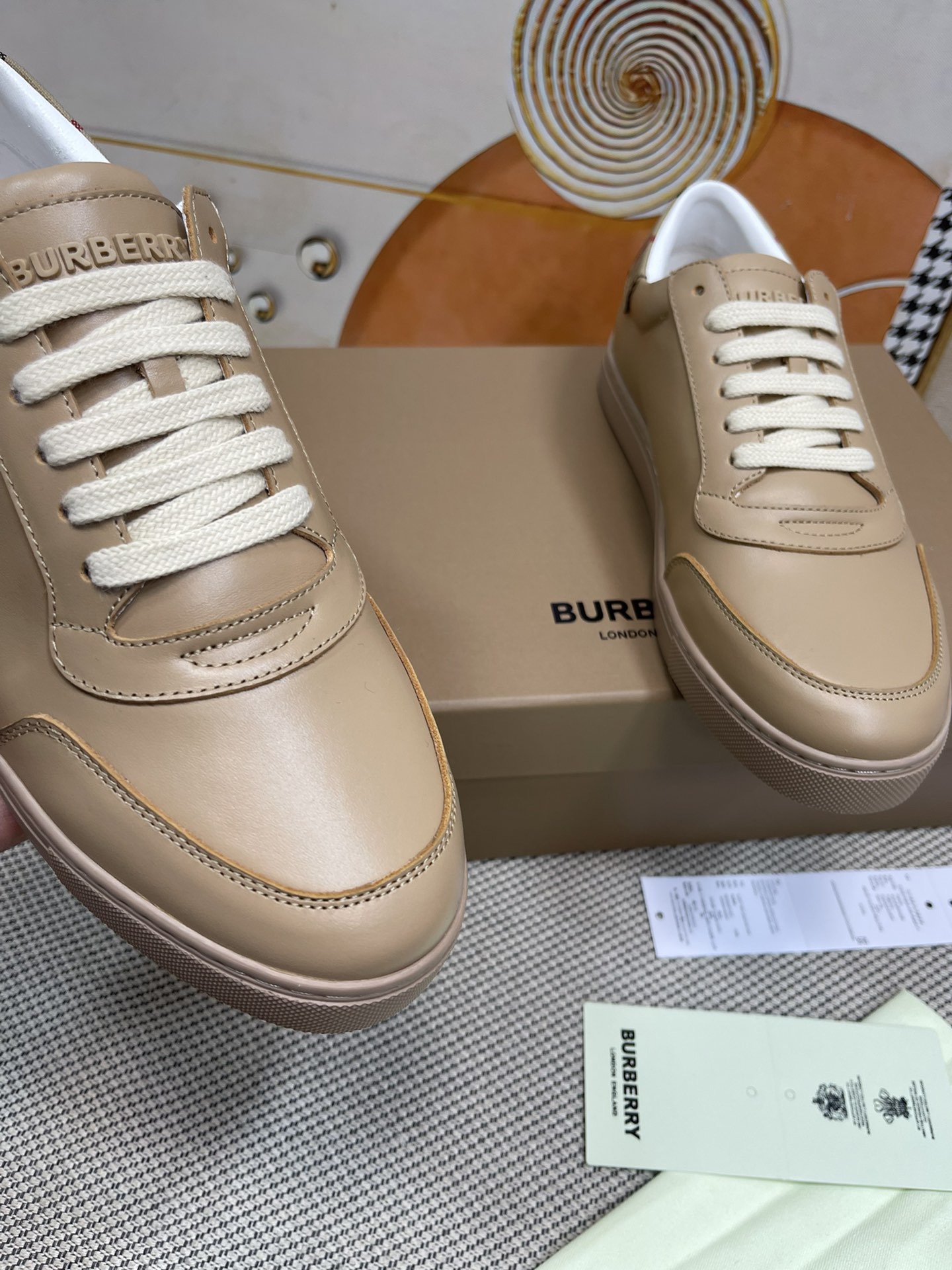 Men B*urberry Top Sneaker