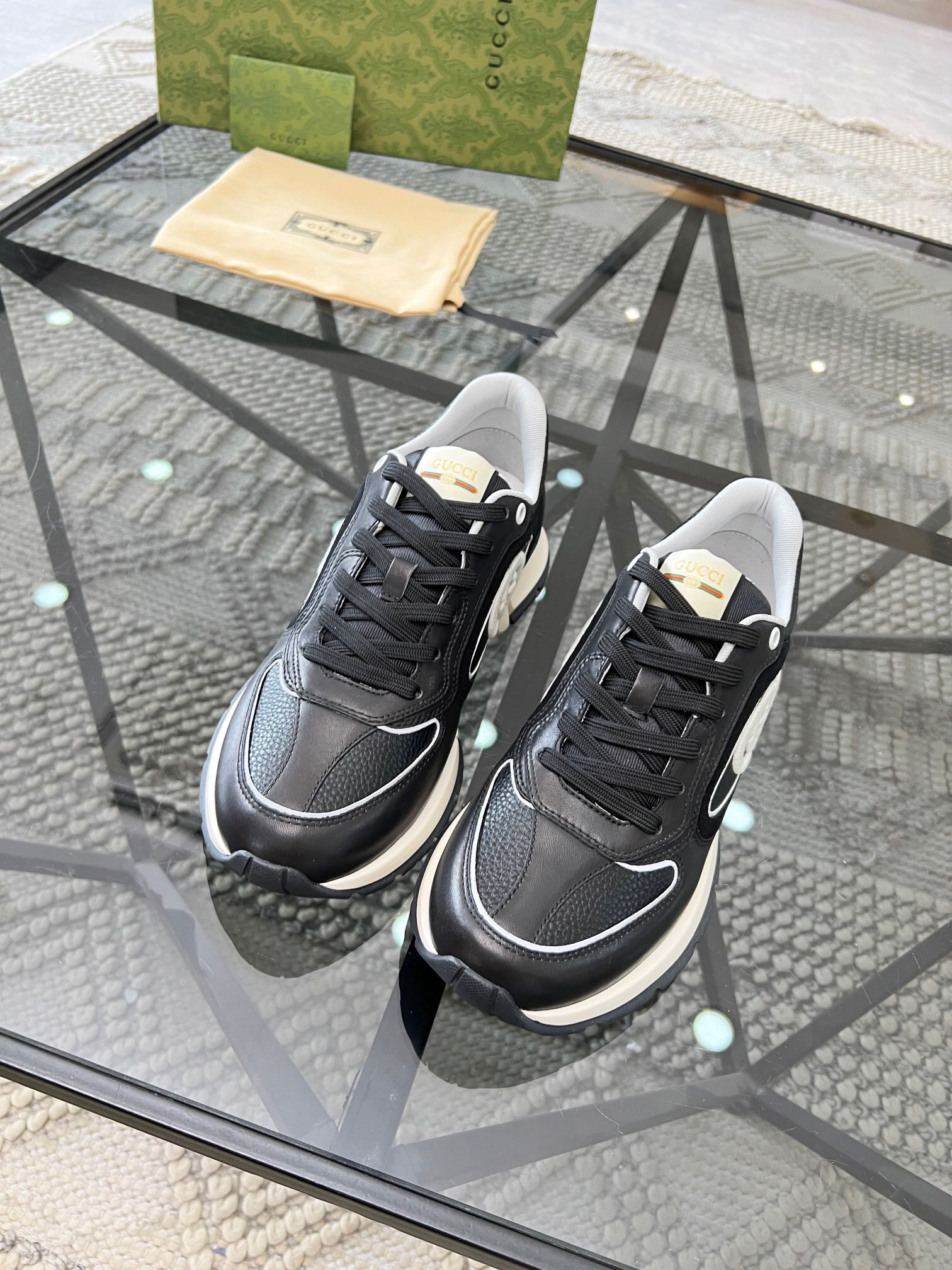 Men G*ucci Top Sneaker