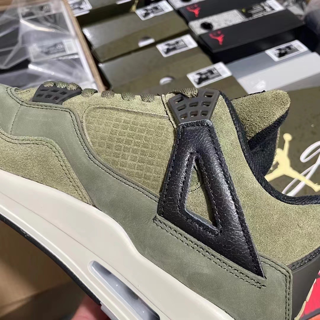 Air Jordan 4 Retro Olive Canvas Nike Air Jordan 4 aj4