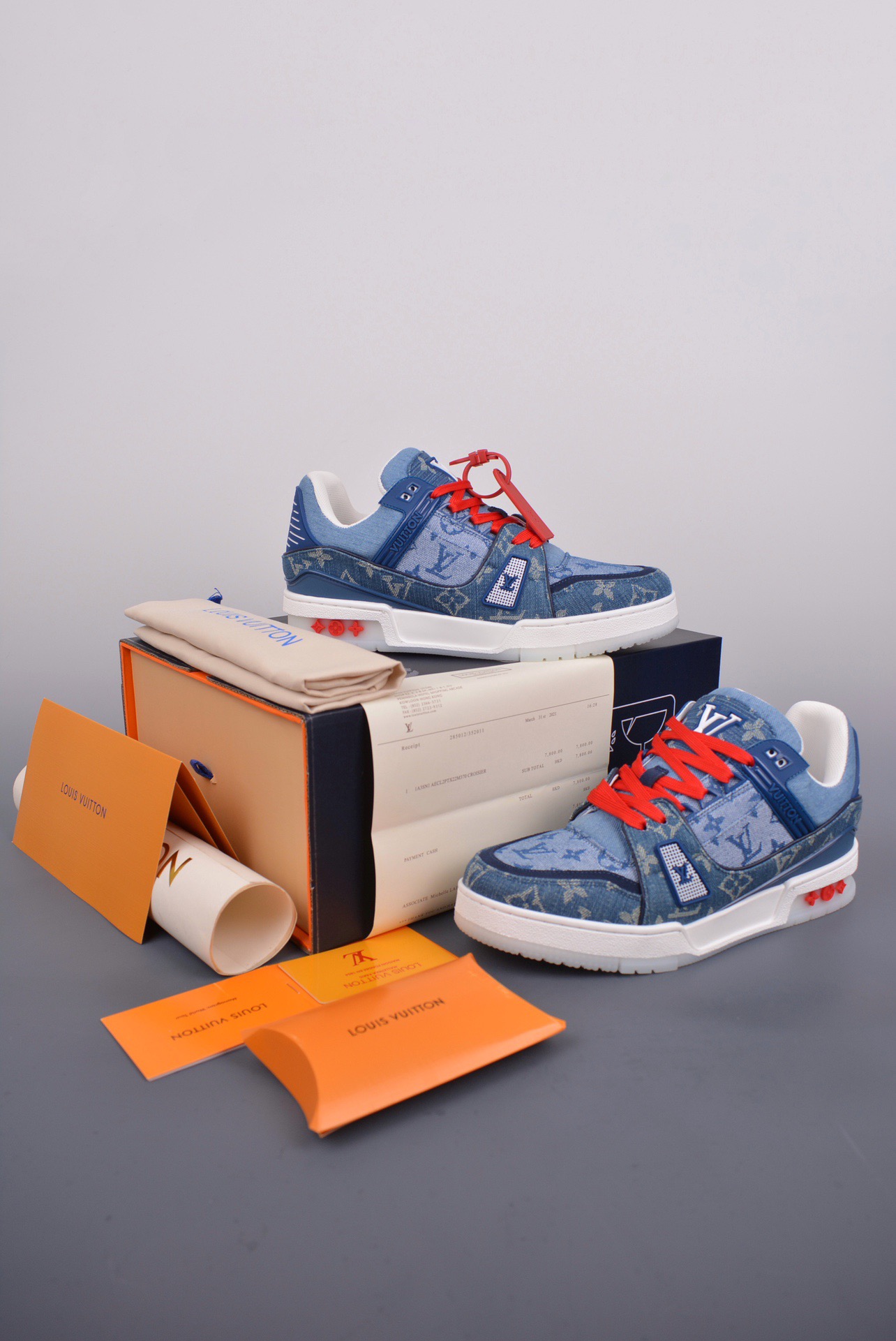 Men L*ouis V*uitton Top Sneaker