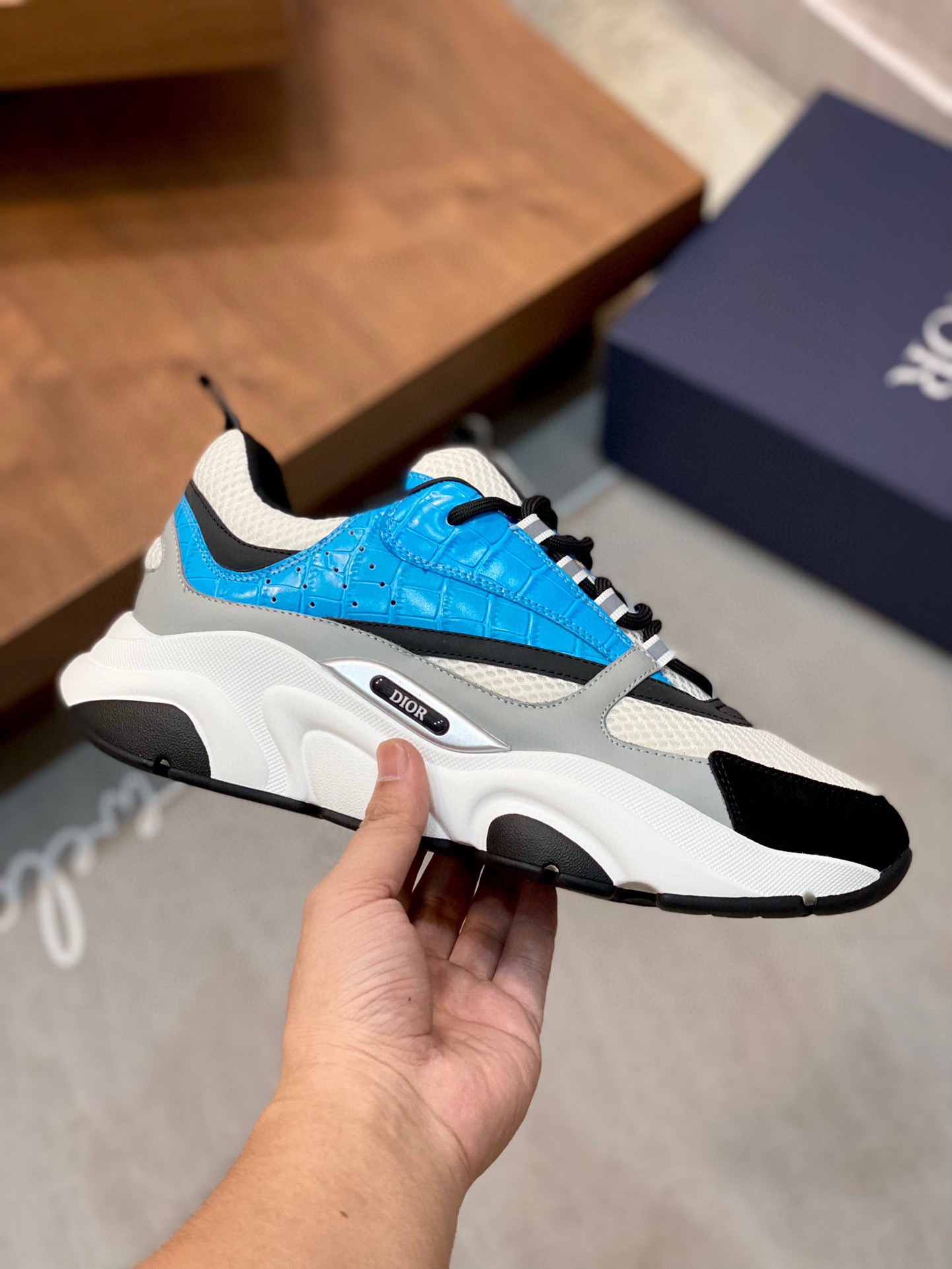 Men D*ior Top Sneaker