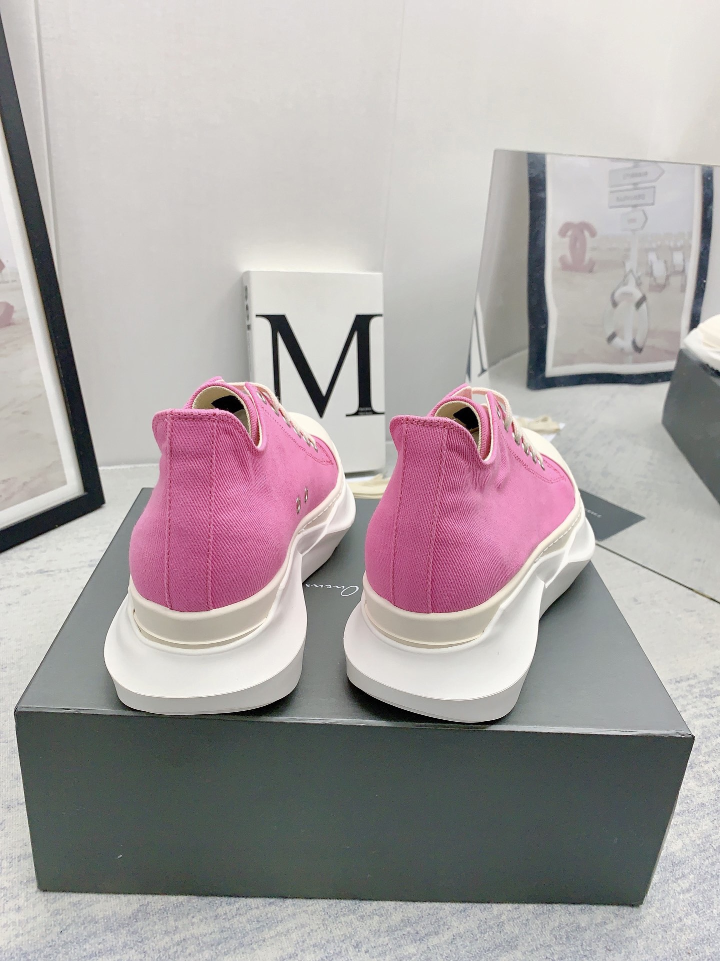 Men Women R*ick O*wens Top Sneaker