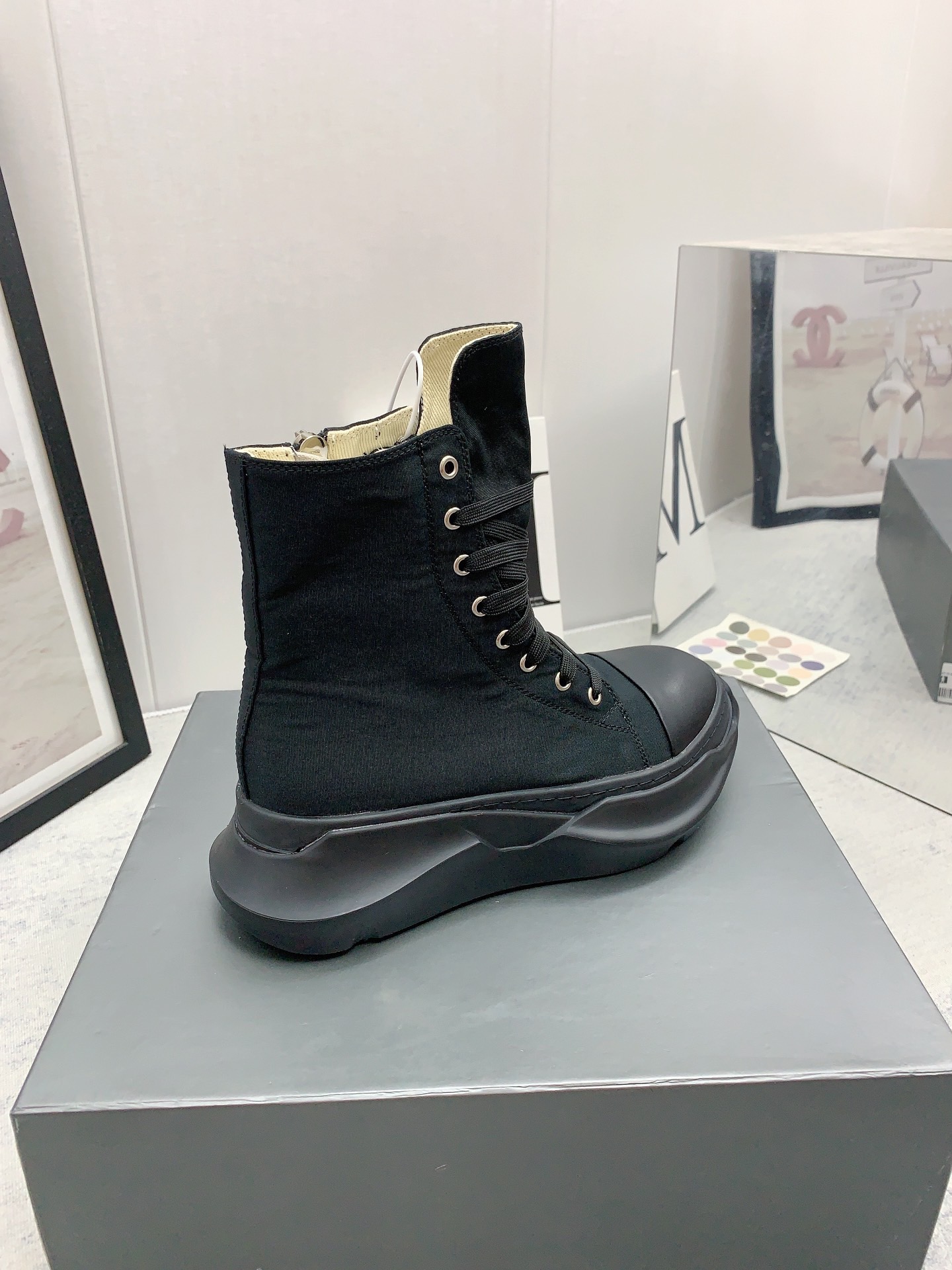 Men Women R*ick O*wens Top Sneaker