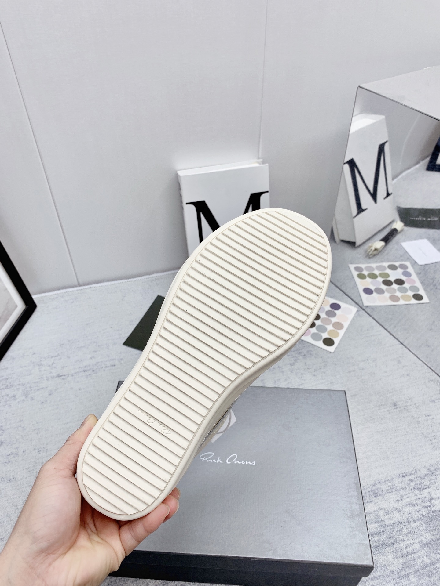 Men Women R*ick O*wens Top Sneaker