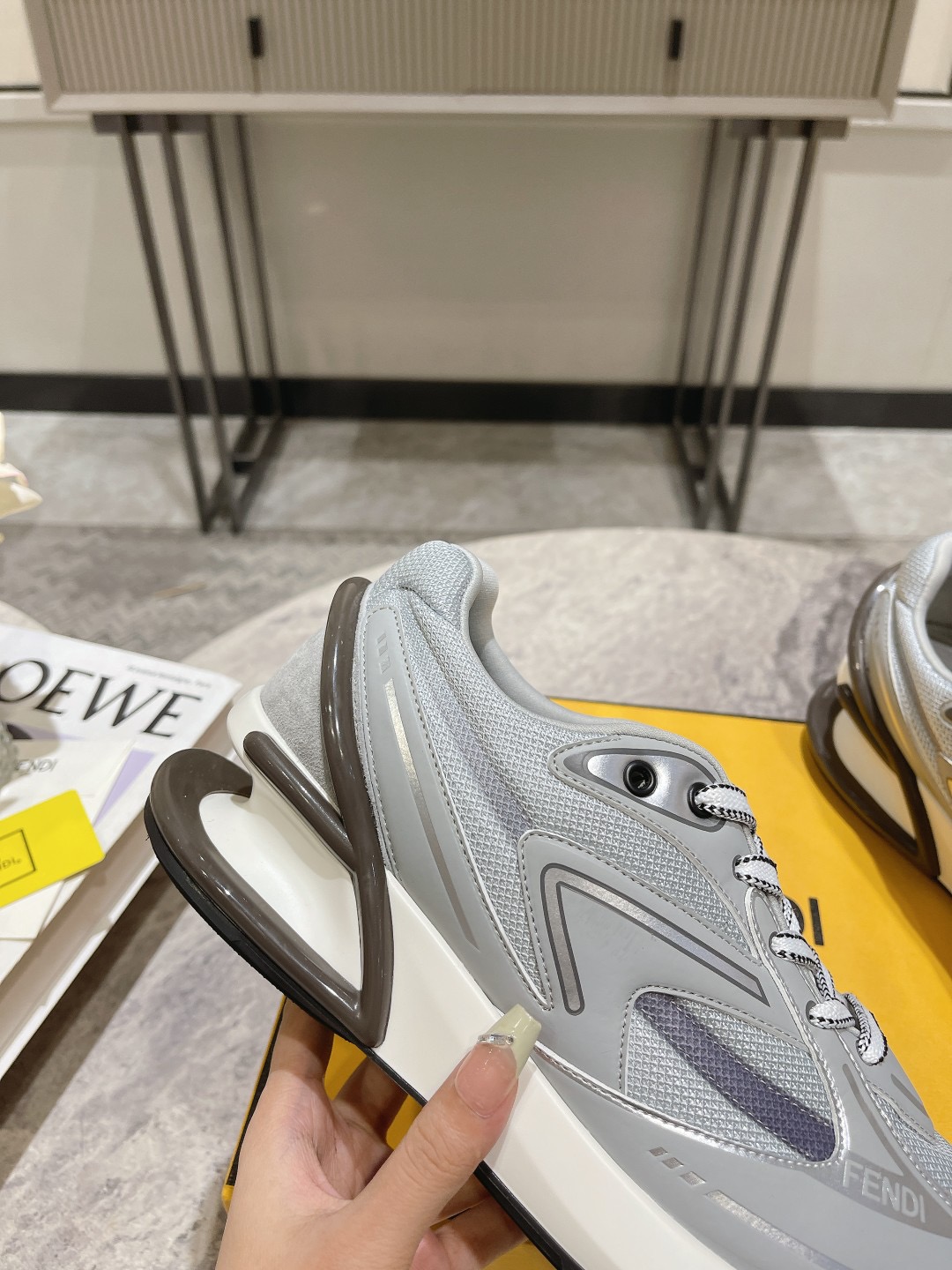 Men Women F*endi Top Sneaker