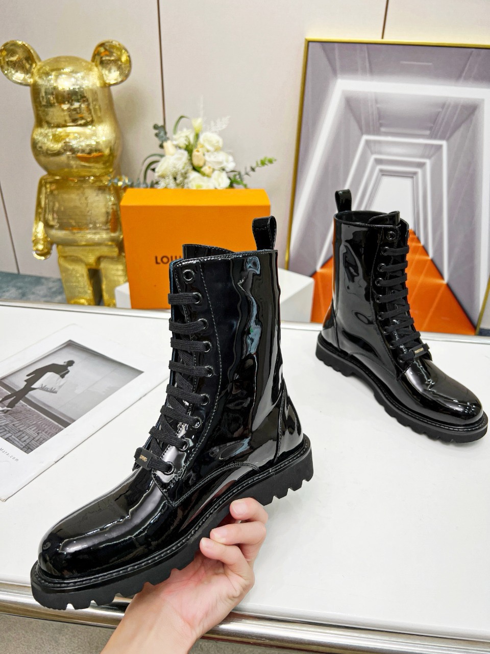 Men L*ouis V*uitton Top Sneaker