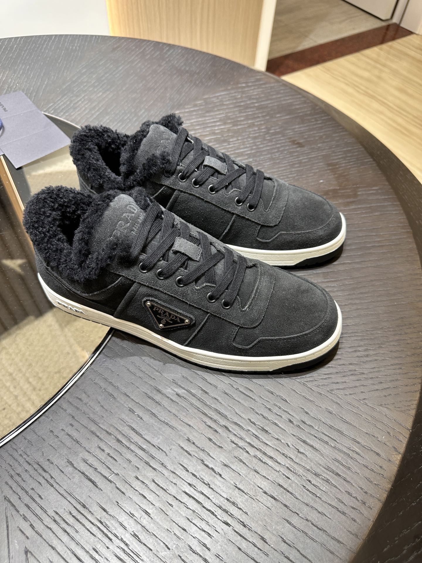 Men P*rada Top Sneaker