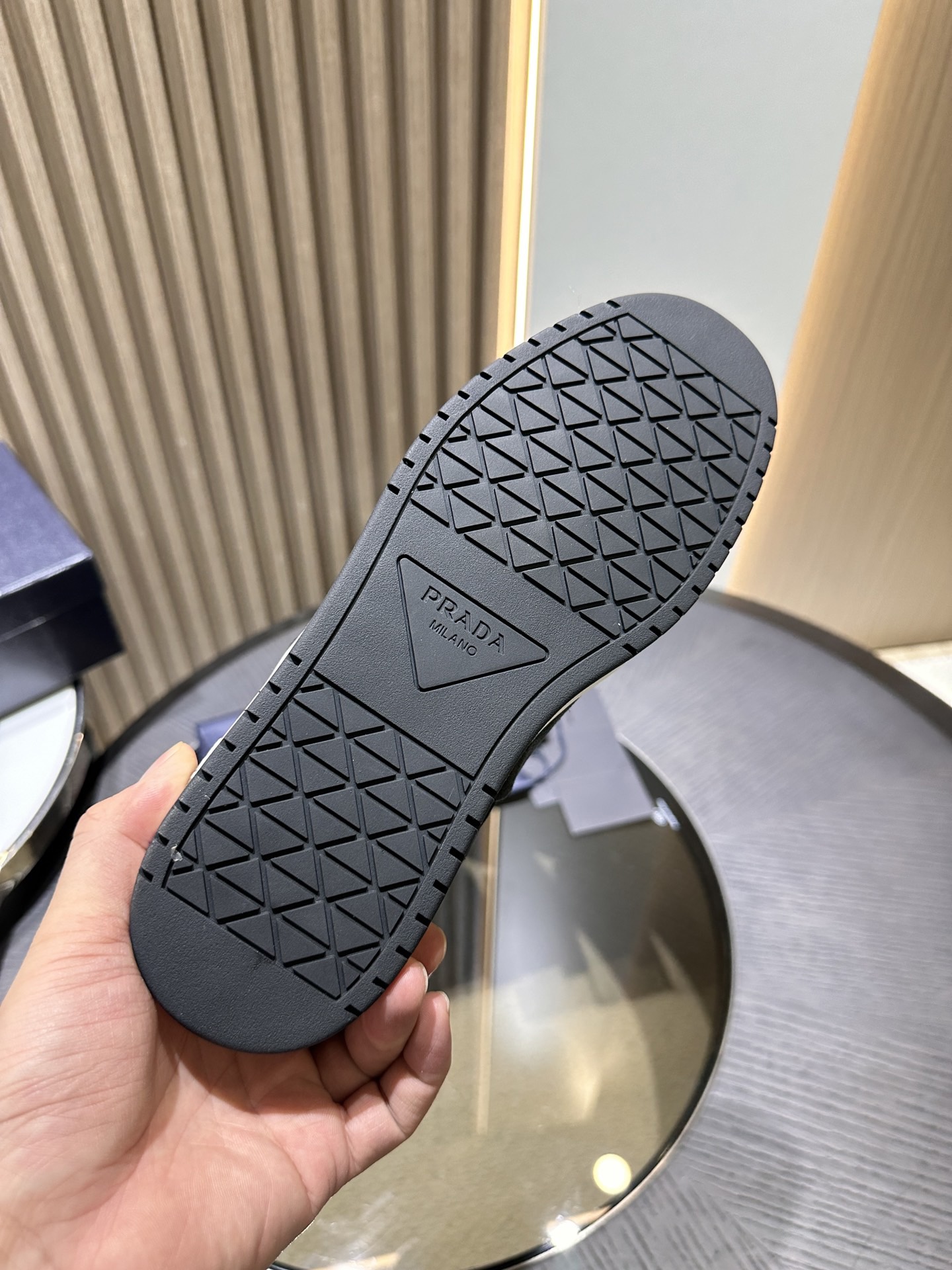 Men P*rada Top Sneaker