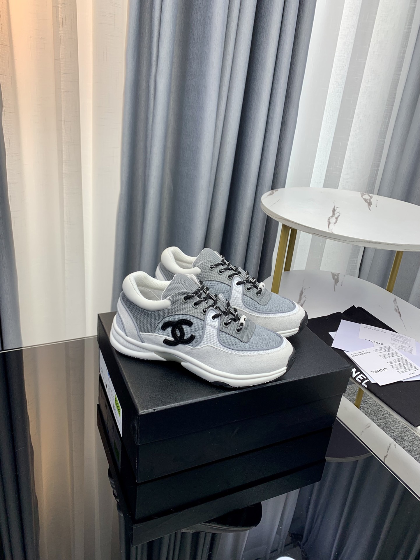 Men Women C*hanel Top Sneaker