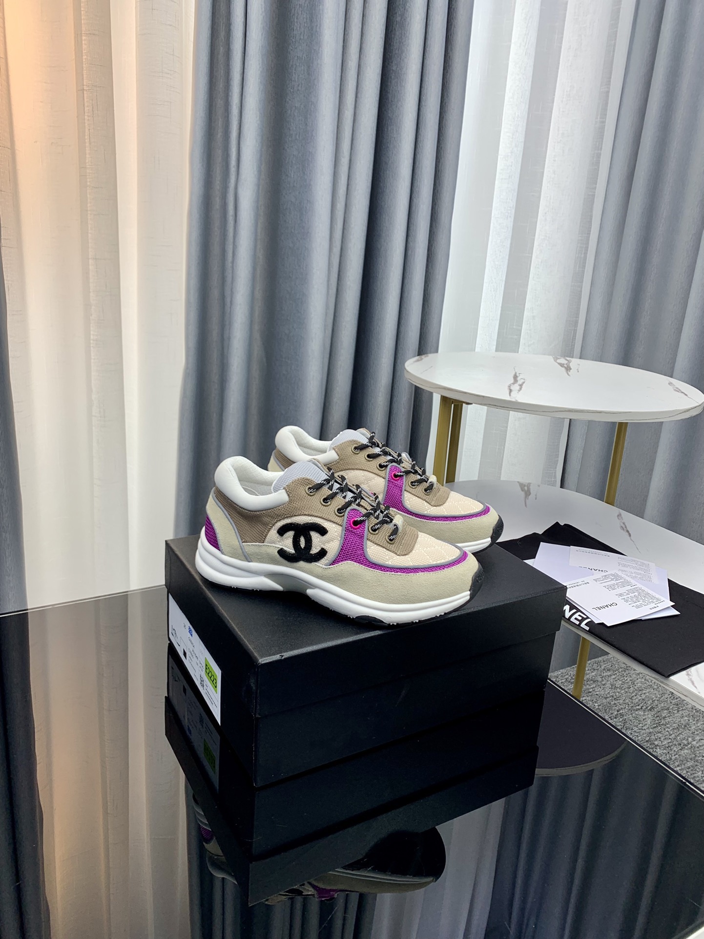 Men Women C*hanel Top Sneaker