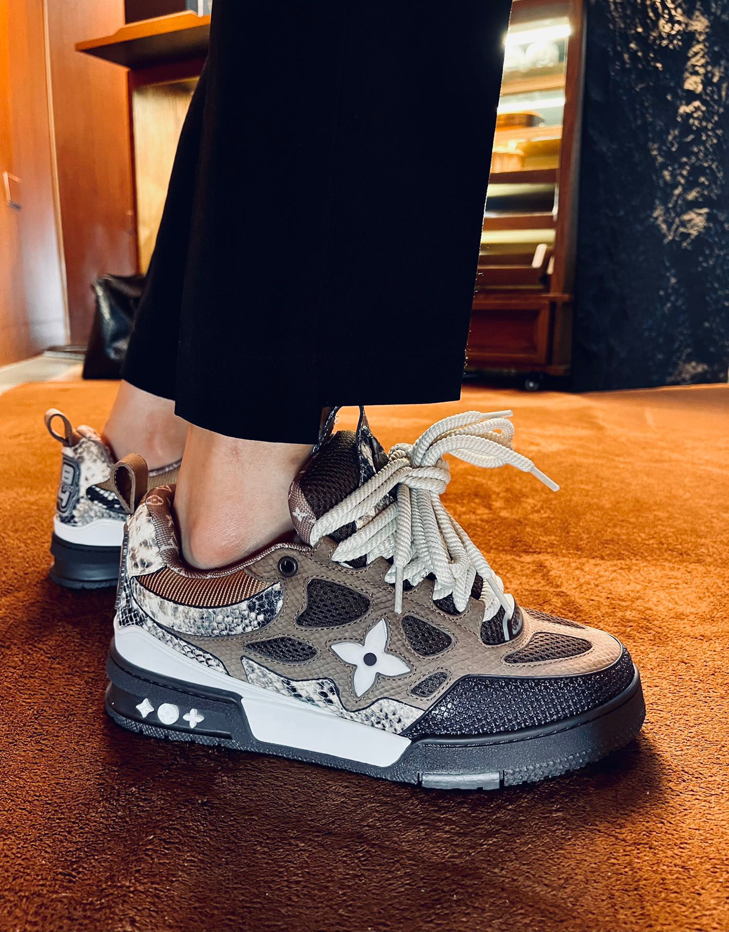 Men Women L*ouis V*uitton Top Sneaker