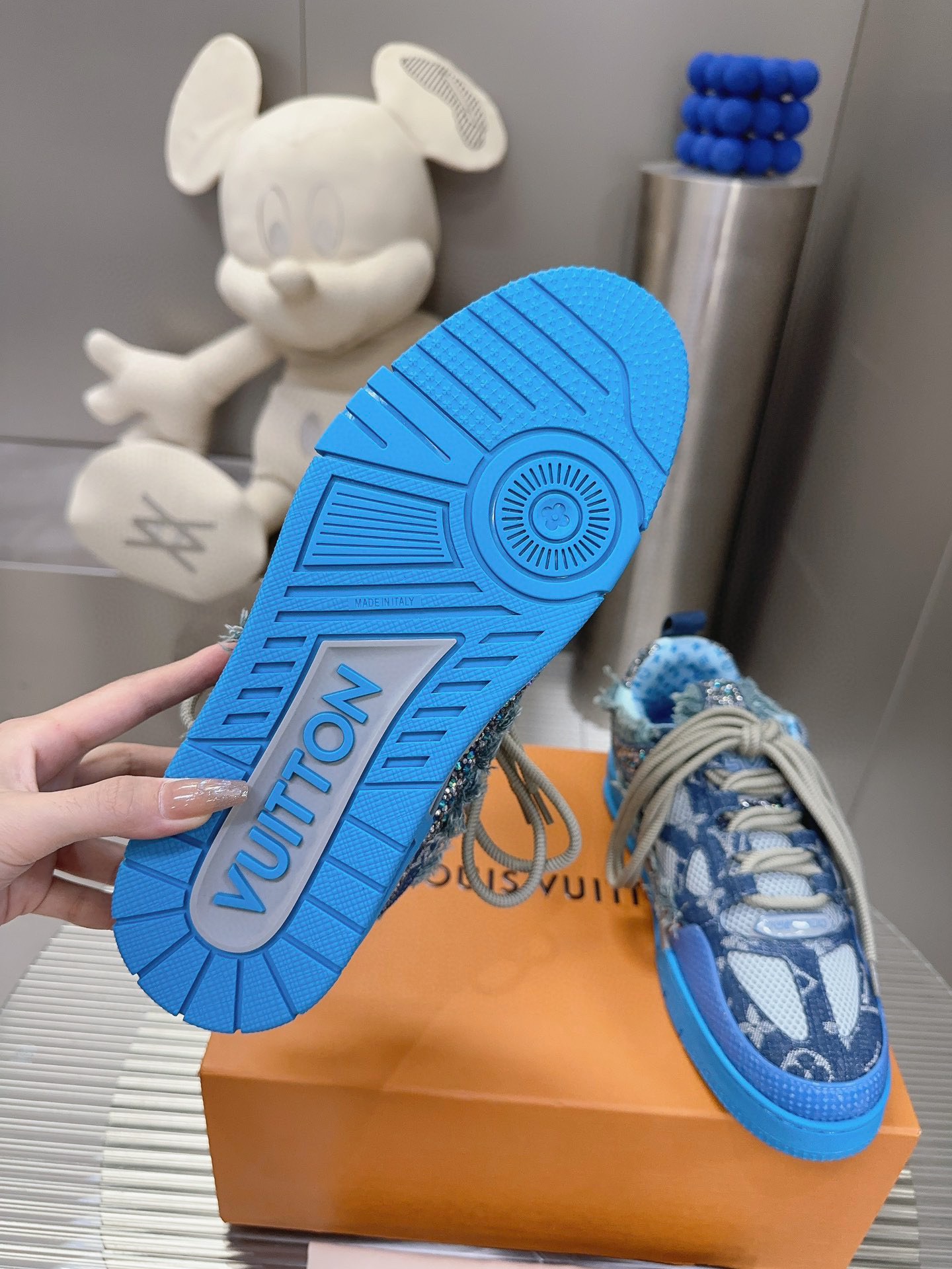 Men Women L*ouis V*uitton Top Sneaker