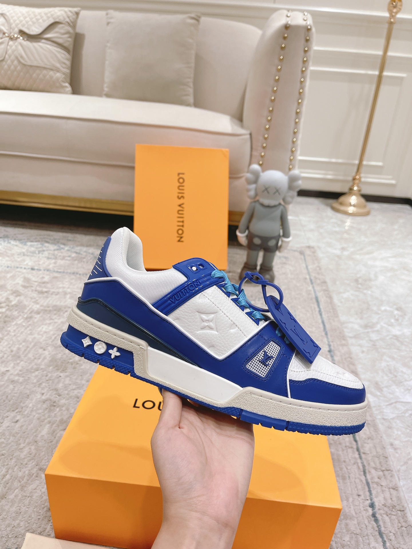 Men Women L*ouis V*uitton Top Sneaker