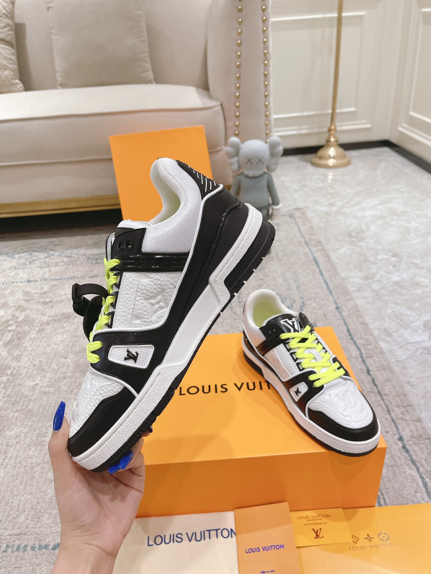 Men Women L*ouis V*uitton Top Sneaker