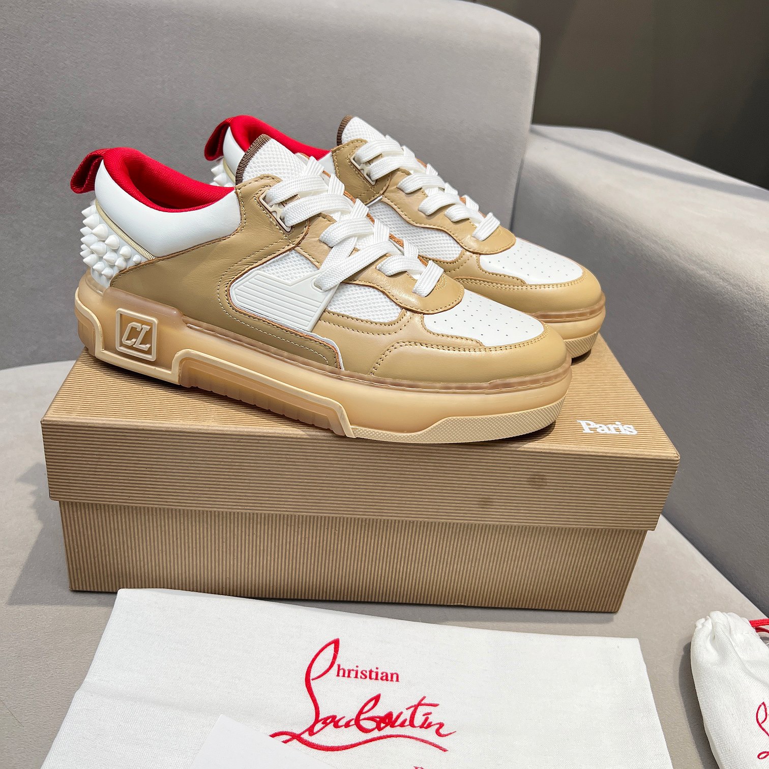 C*hristian ·Louboutin men women TOP sneakers