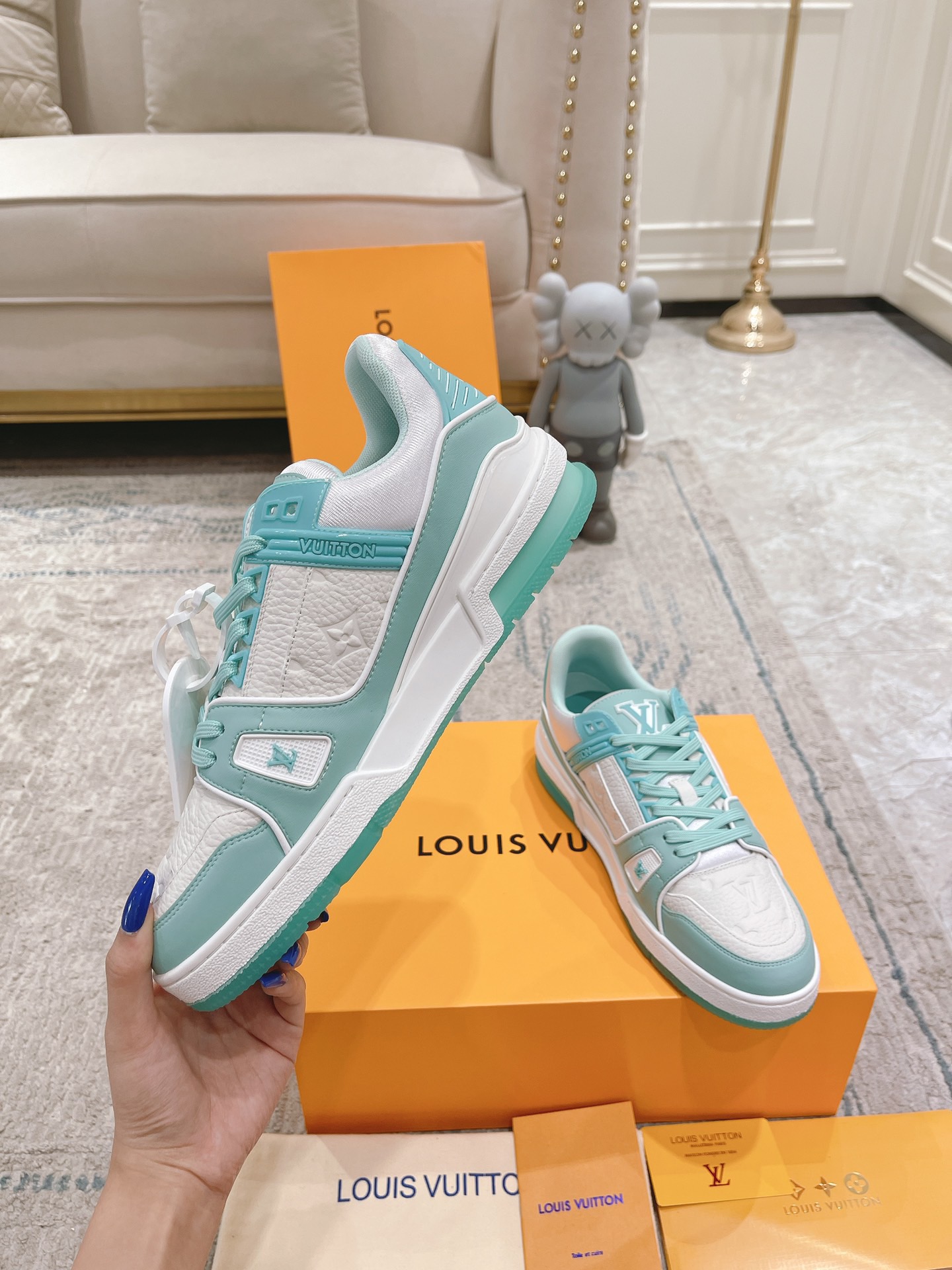 Men Women L*ouis V*uitton Top Sneaker