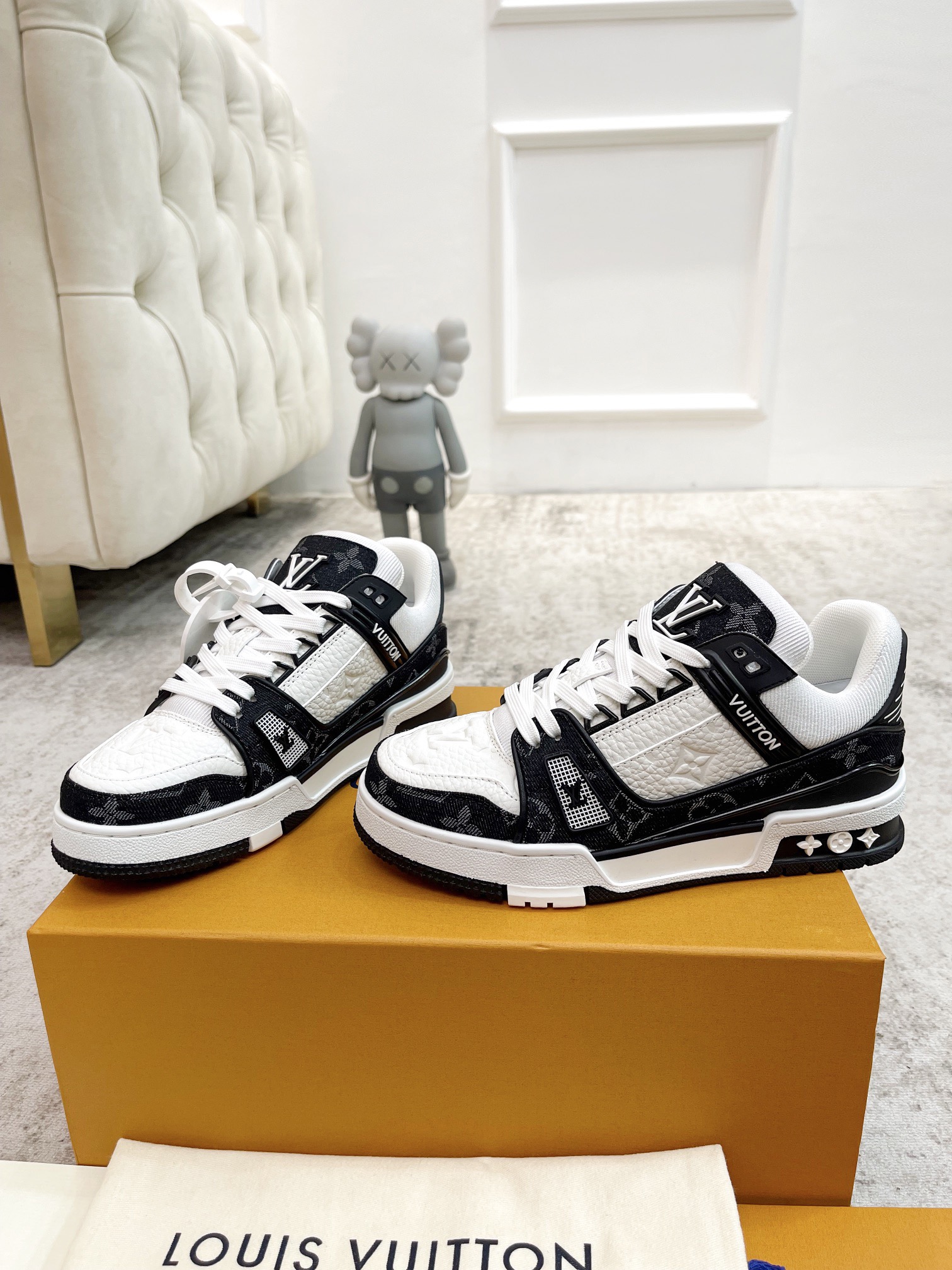 Men Women L*ouis V*uitton Top Sneaker