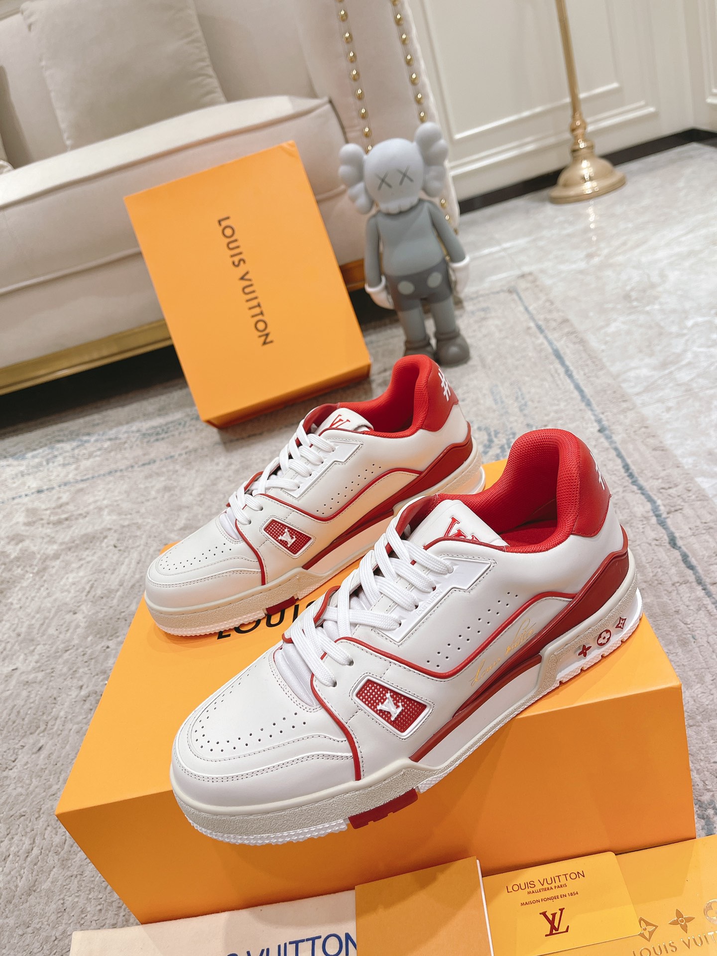 Men Women L*ouis V*uitton Top Sneaker