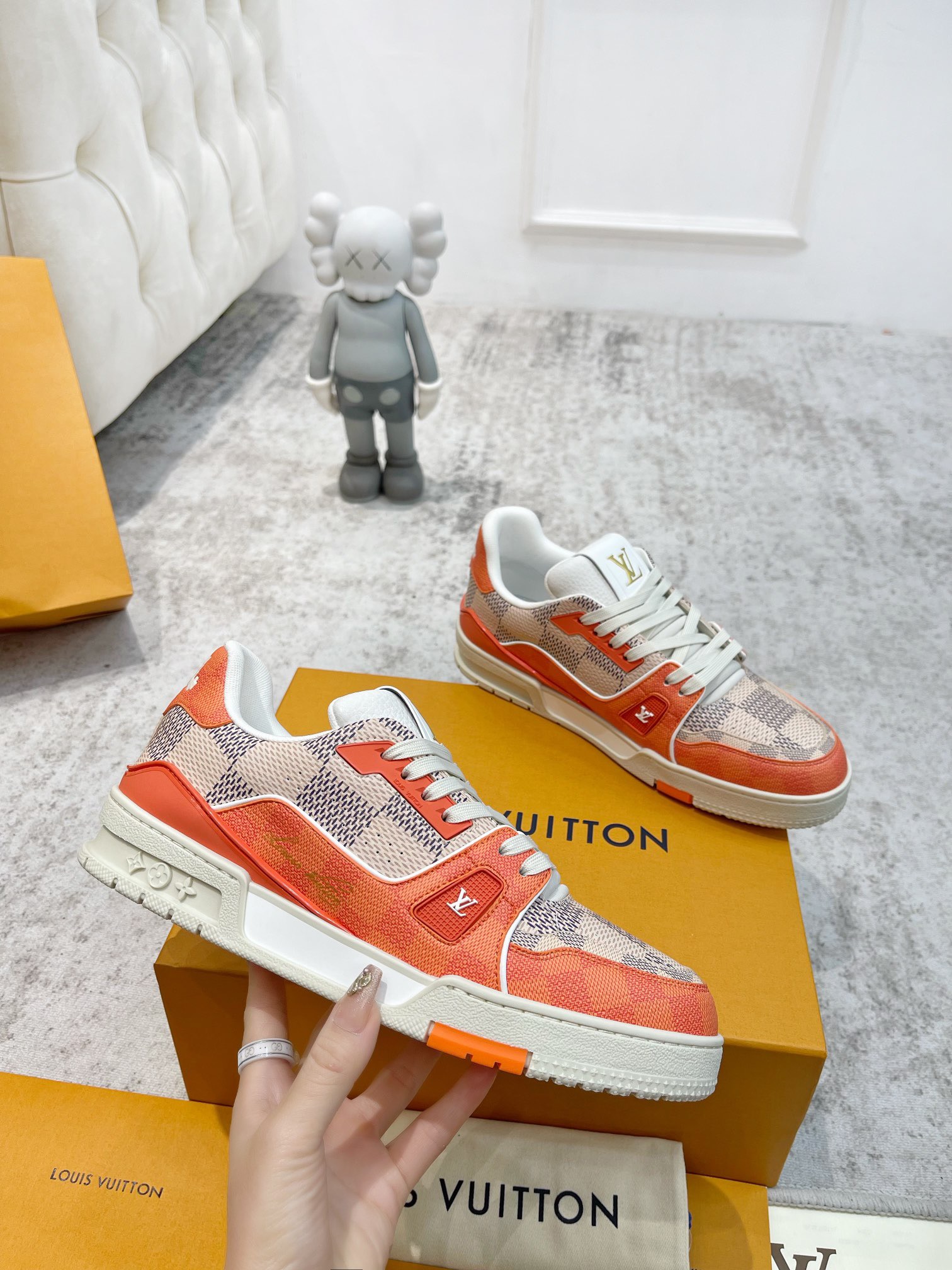 Men Women L*ouis V*uitton Top Sneaker