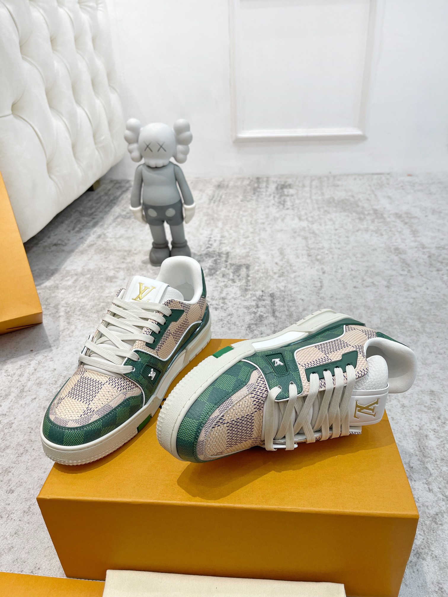 Men Women L*ouis V*uitton Top Sneaker