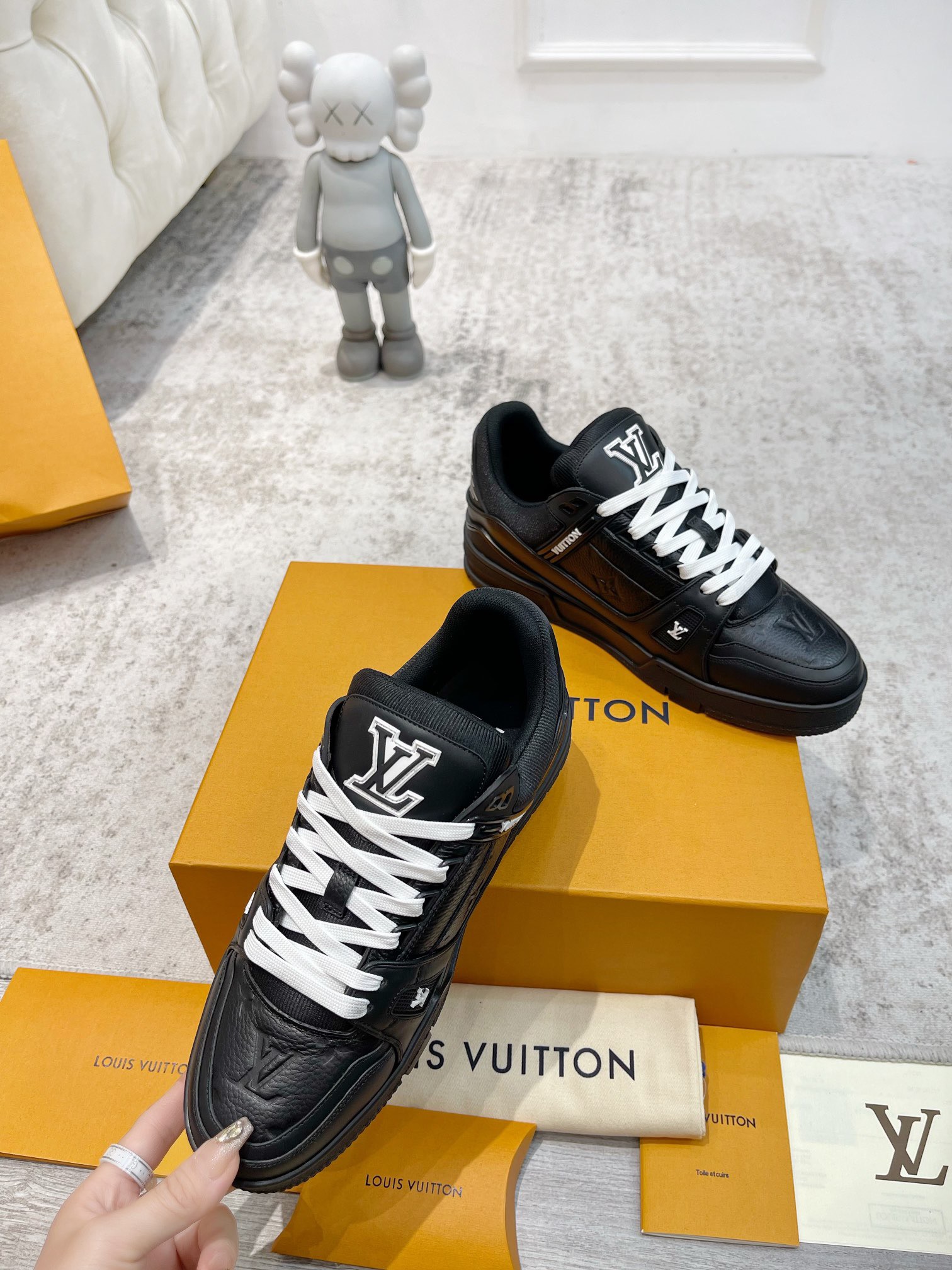 Men Women L*ouis V*uitton Top Sneaker