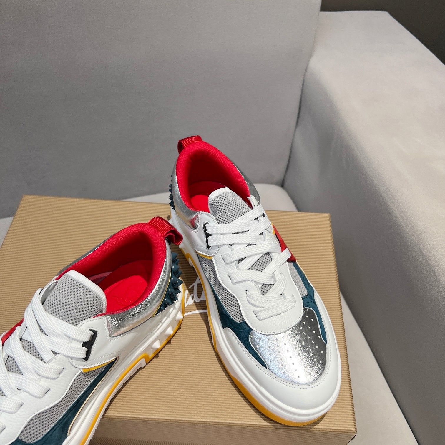 C*hristian ·Louboutin men women TOP sneakers