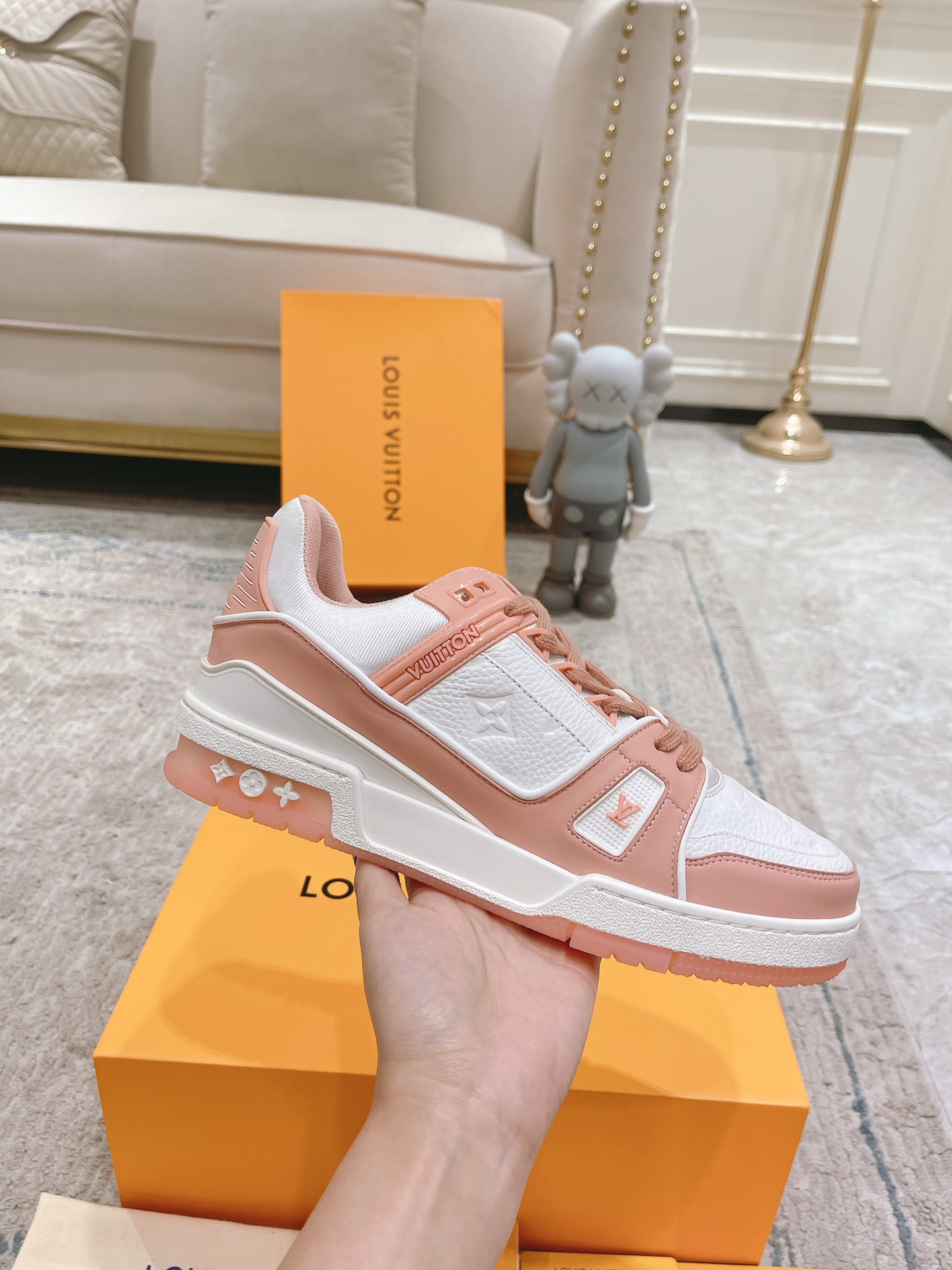 Men Women L*ouis V*uitton Top Sneaker