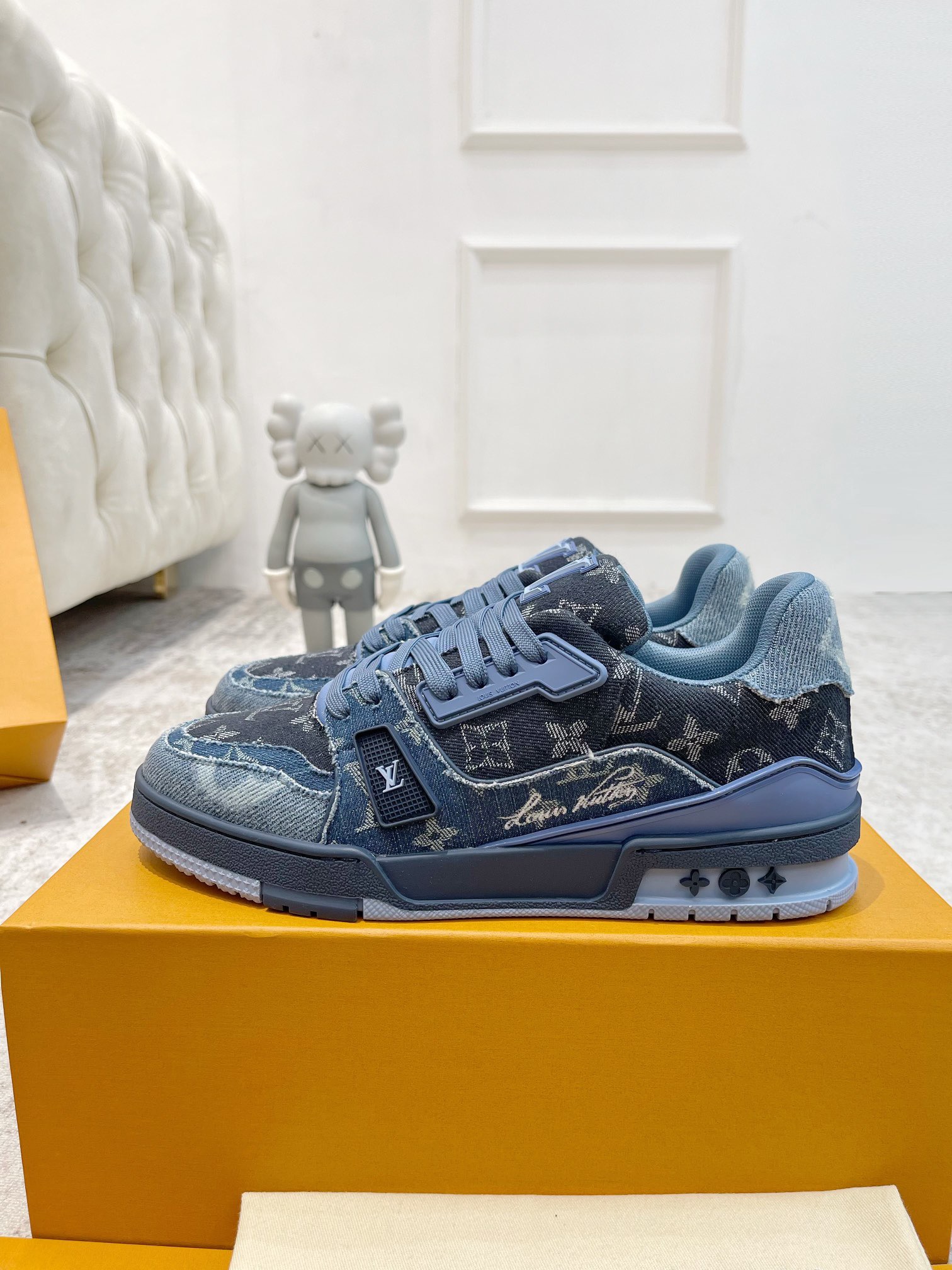 Men Women L*ouis V*uitton Top Sneaker