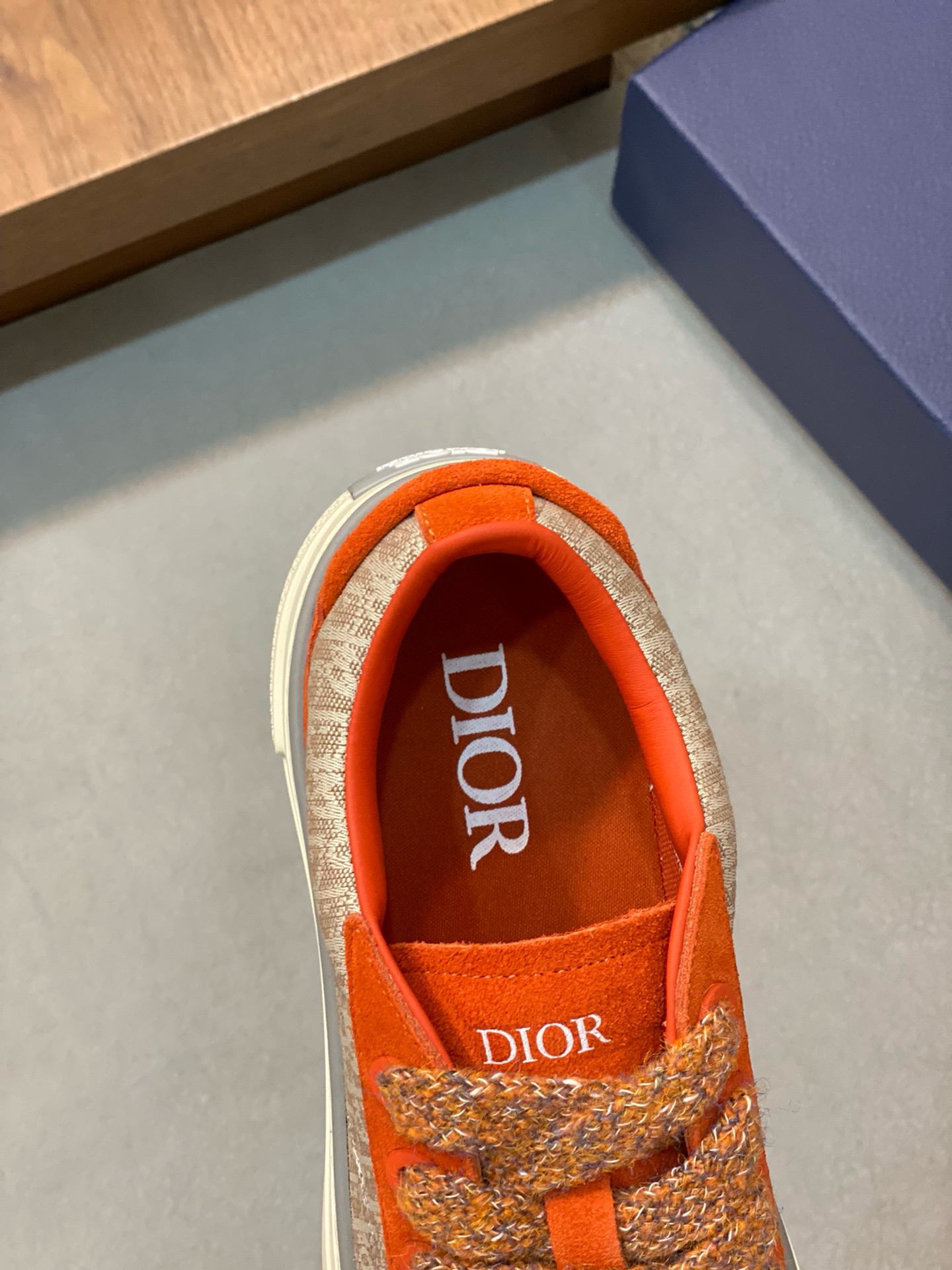 Men D*ior Top Sneaker