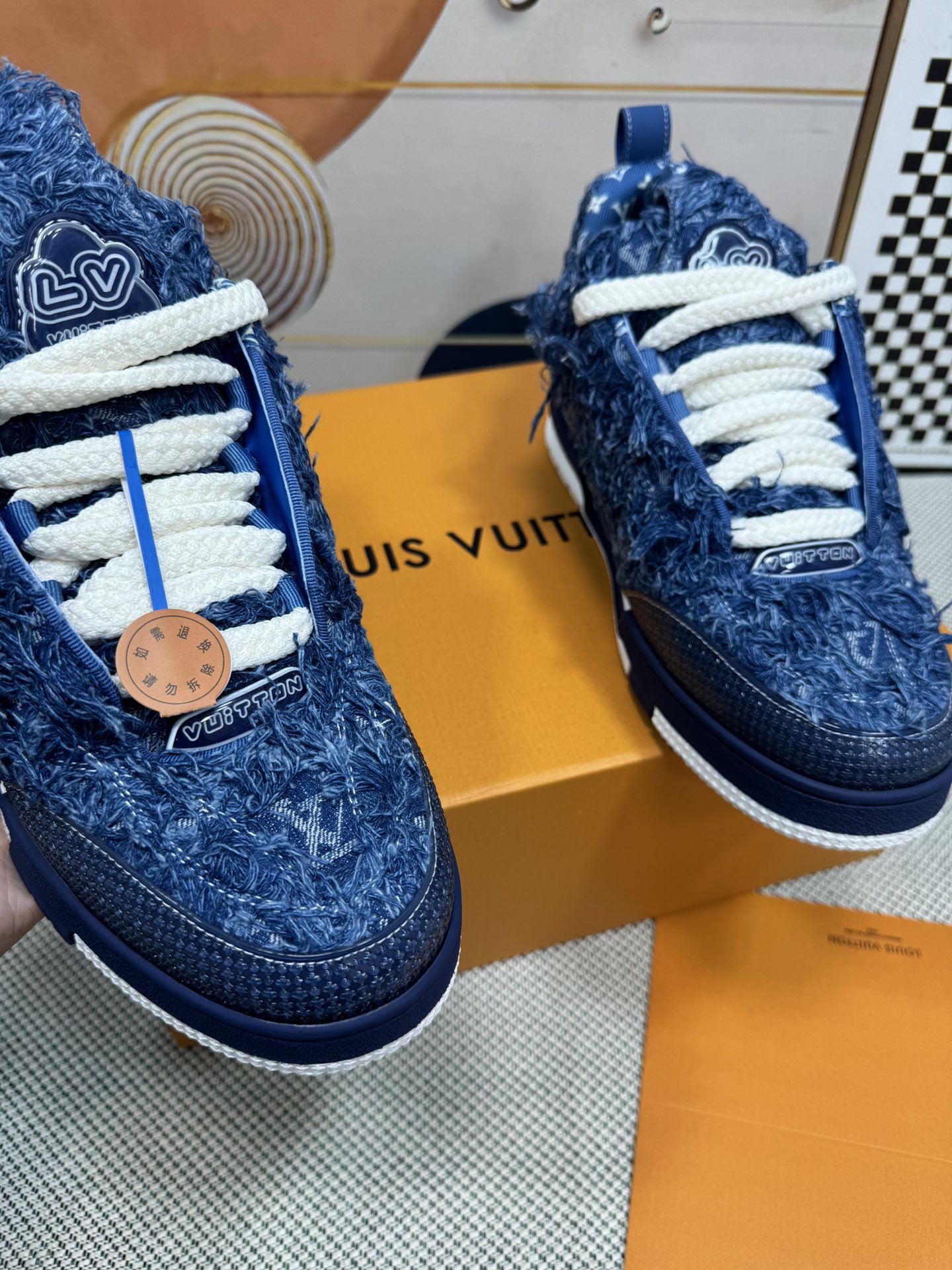 Men Women L*ouis V*uitton Top Sneaker L*V Trainer