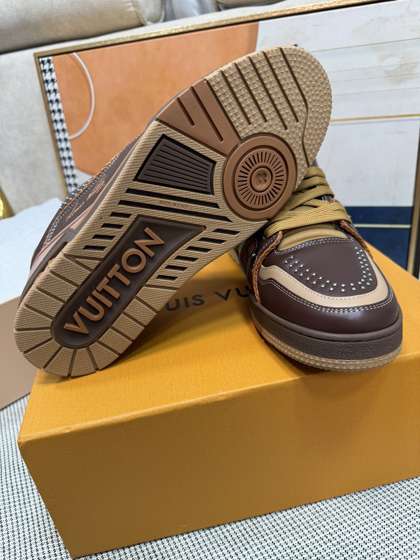 Men Women L*ouis V*uitton Top Sneaker L*V Trainer